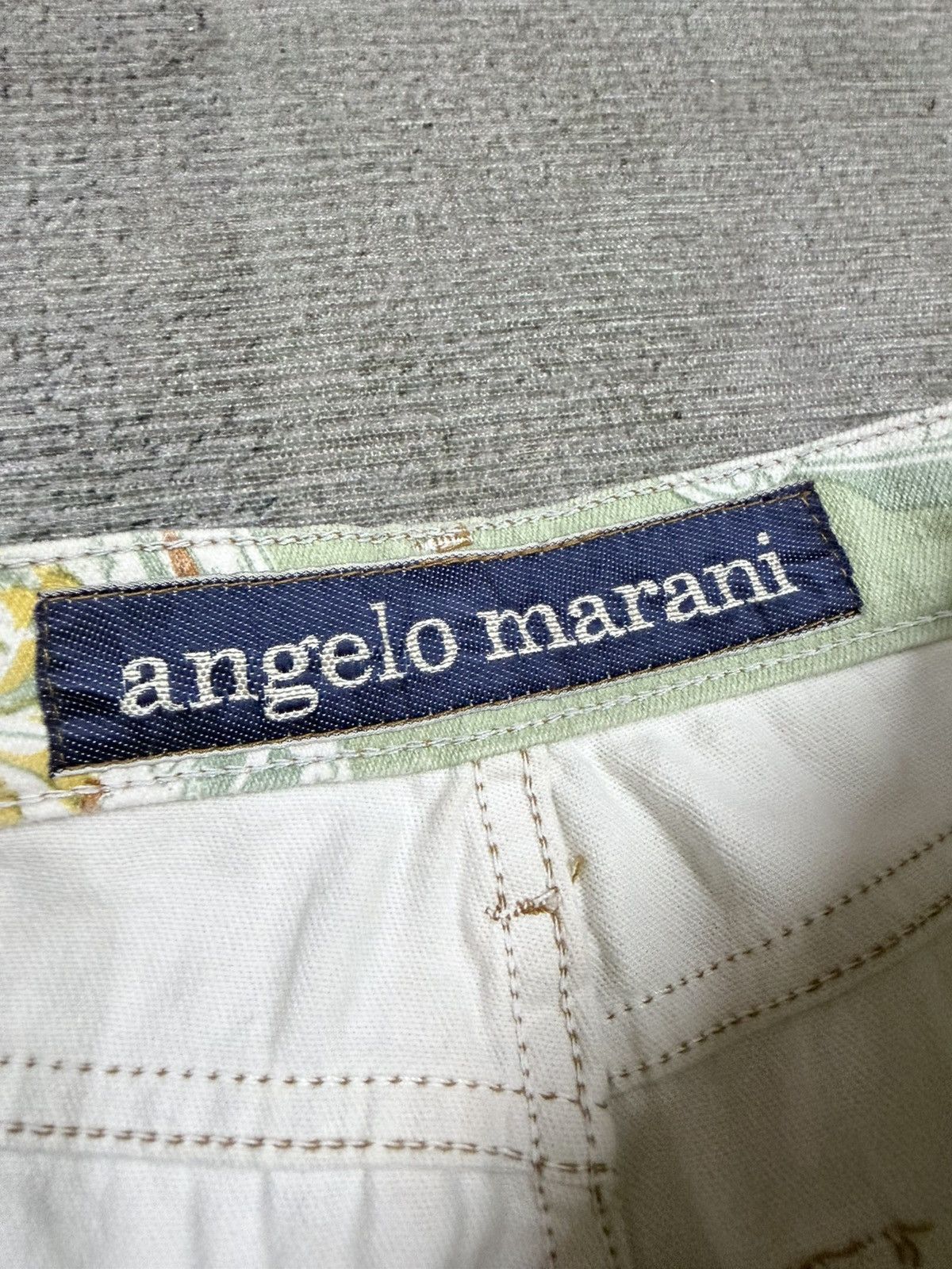 Roberto Cavalli Vtg🔥Angelo Marani Baroque Printed Denim Pant Size US 29 - 23 Thumbnail