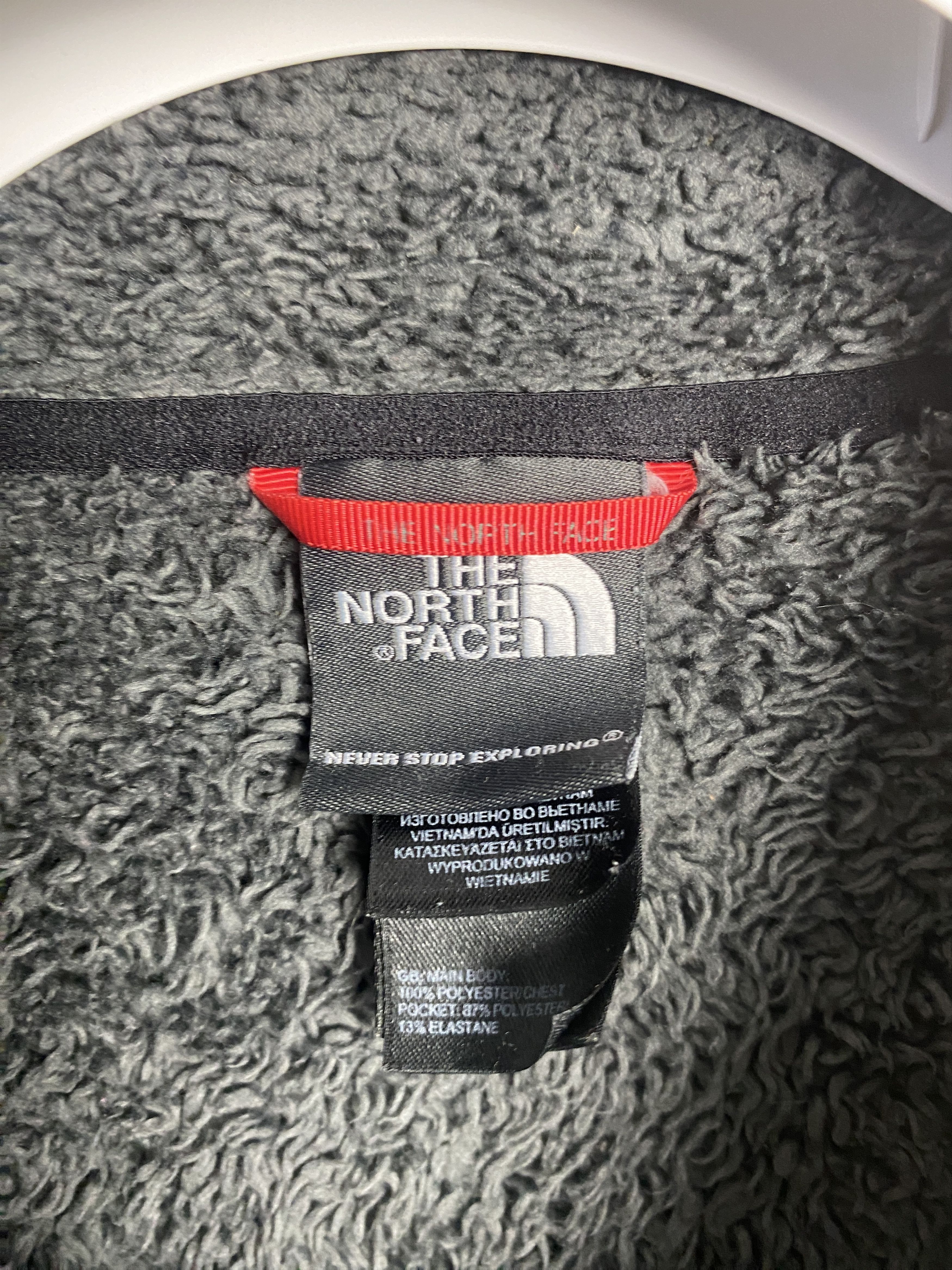 The North Face TNF The North Face small logo zip-up fleece sweatshirt Size US M / EU 48-50 / 2 - 3 Thumbnail