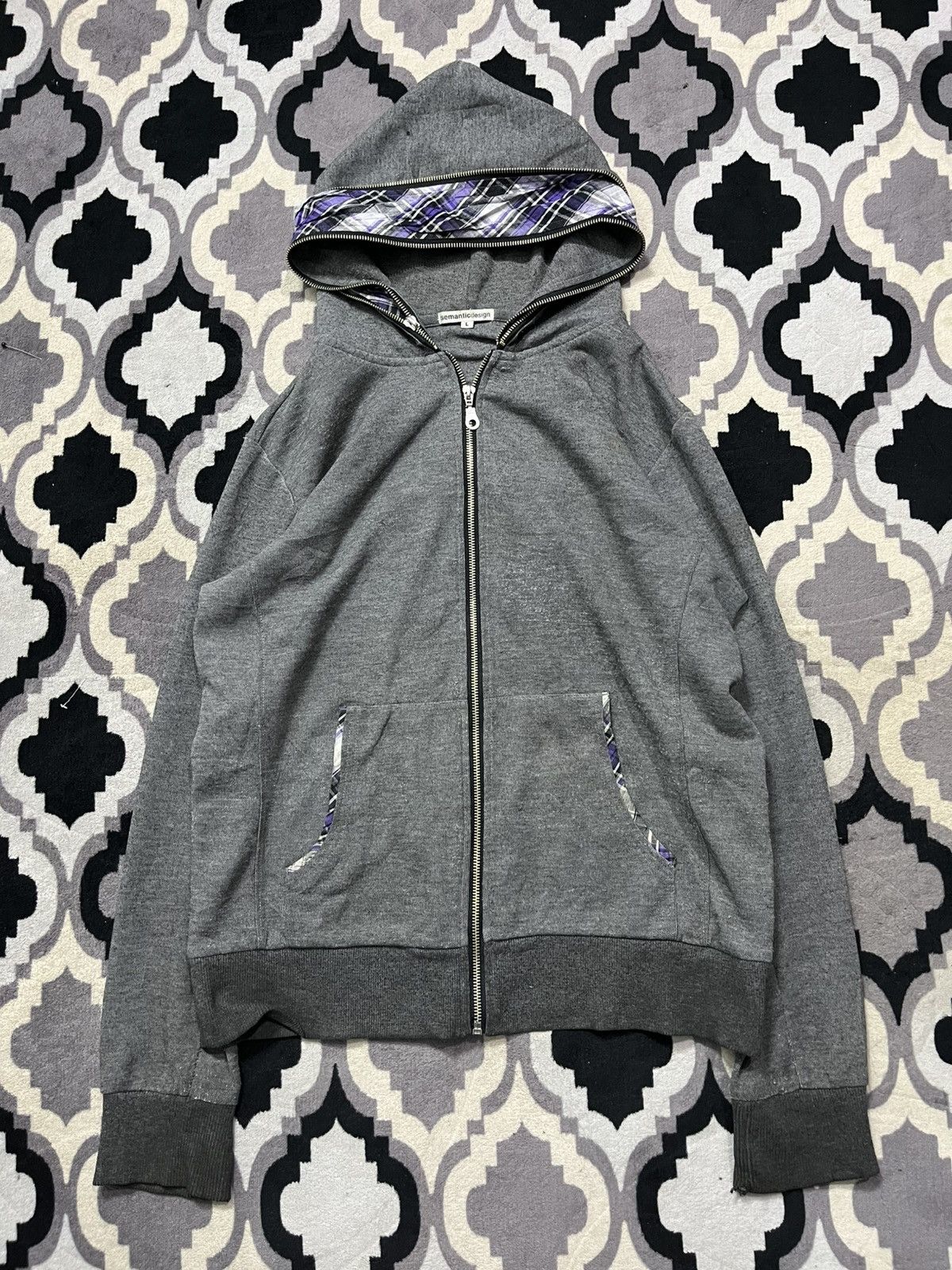 semanticdesign Vintage semanticdesign destroyed hoodie Size US L / EU 52-54 / 3 - 2 Thumbnail