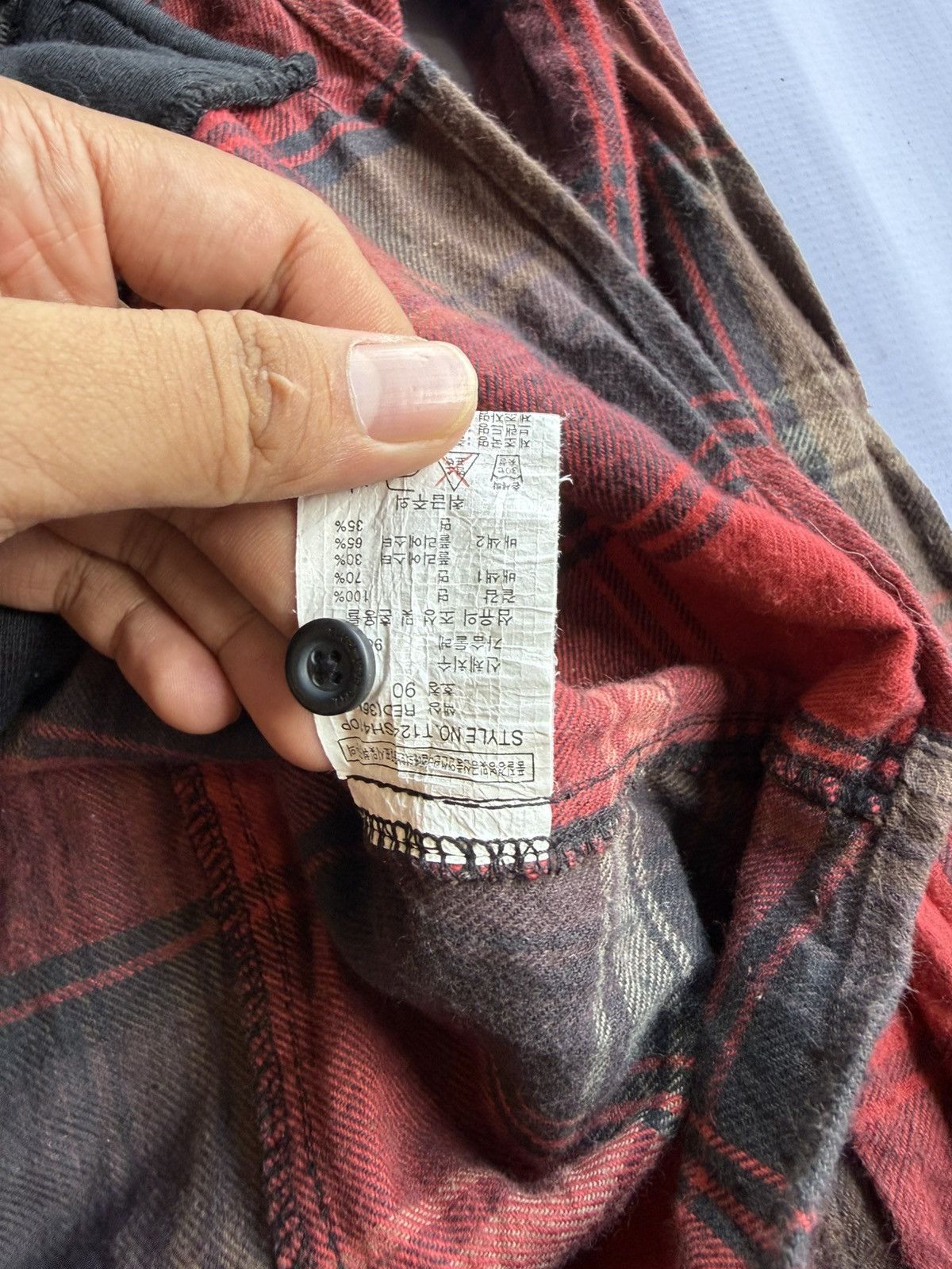 Hysteric Glamour Double layer fur hoodie flannel shirt ifsixwasnine lgb Size US M / EU 48-50 / 2 - 9 Thumbnail