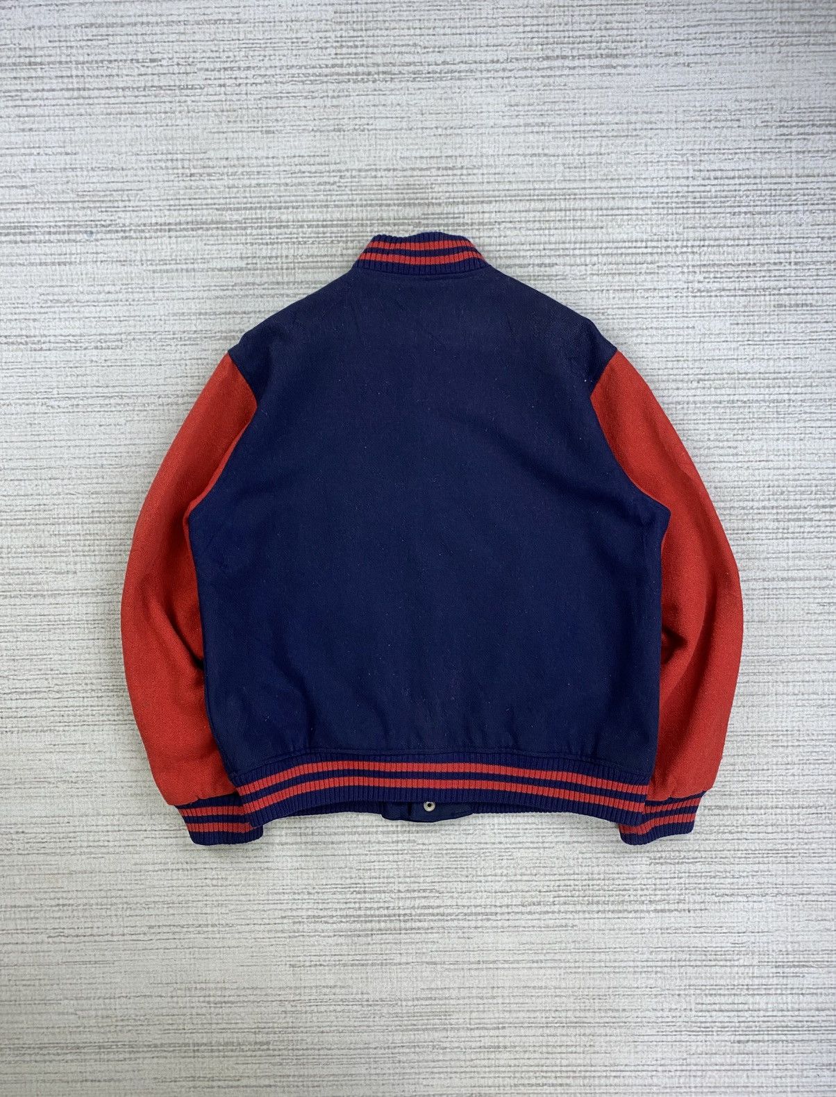 If Six Was Nine × Vintage Vintage Toroy Embroidery Logo Wool Varsity Jacket Size US M / EU 48-50 / 2 - 2 Thumbnail