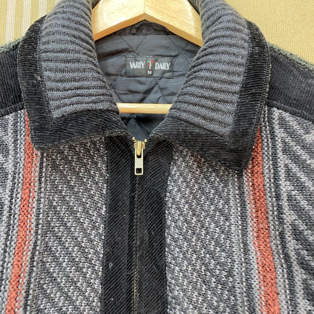 Coogi 🫶Coogi Inspired Vintage VARIy DAILY Knit Bomber Zipup Jacket Size US M / EU 48-50 / 2 - 3 Thumbnail