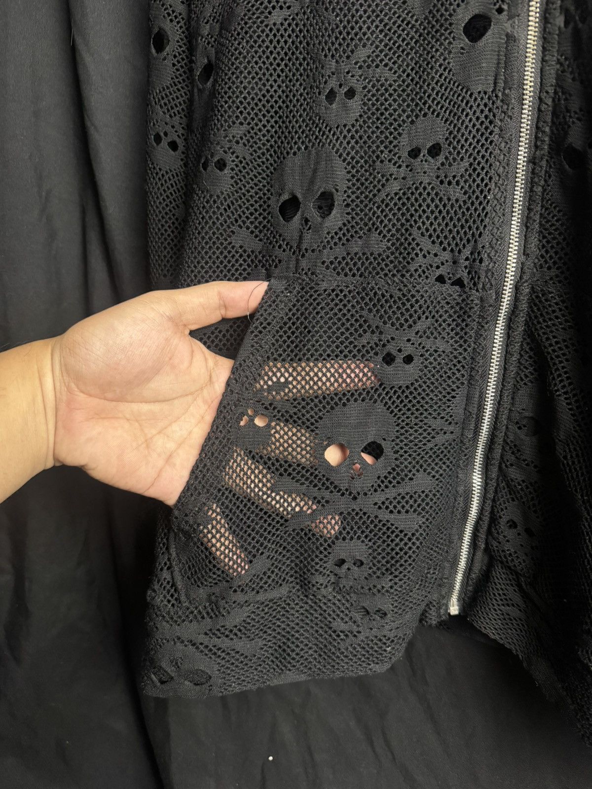 14th Addiction Archived Skulls Net Hoodie Japanese Lgb Styled Size US L / EU 52-54 / 3 - 5 Thumbnail