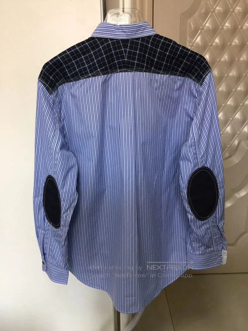 Junya Watanabe Junya Watanabe Man Patchwork Shirt. Size US S / EU 44-46 / 1 - 2 Thumbnail