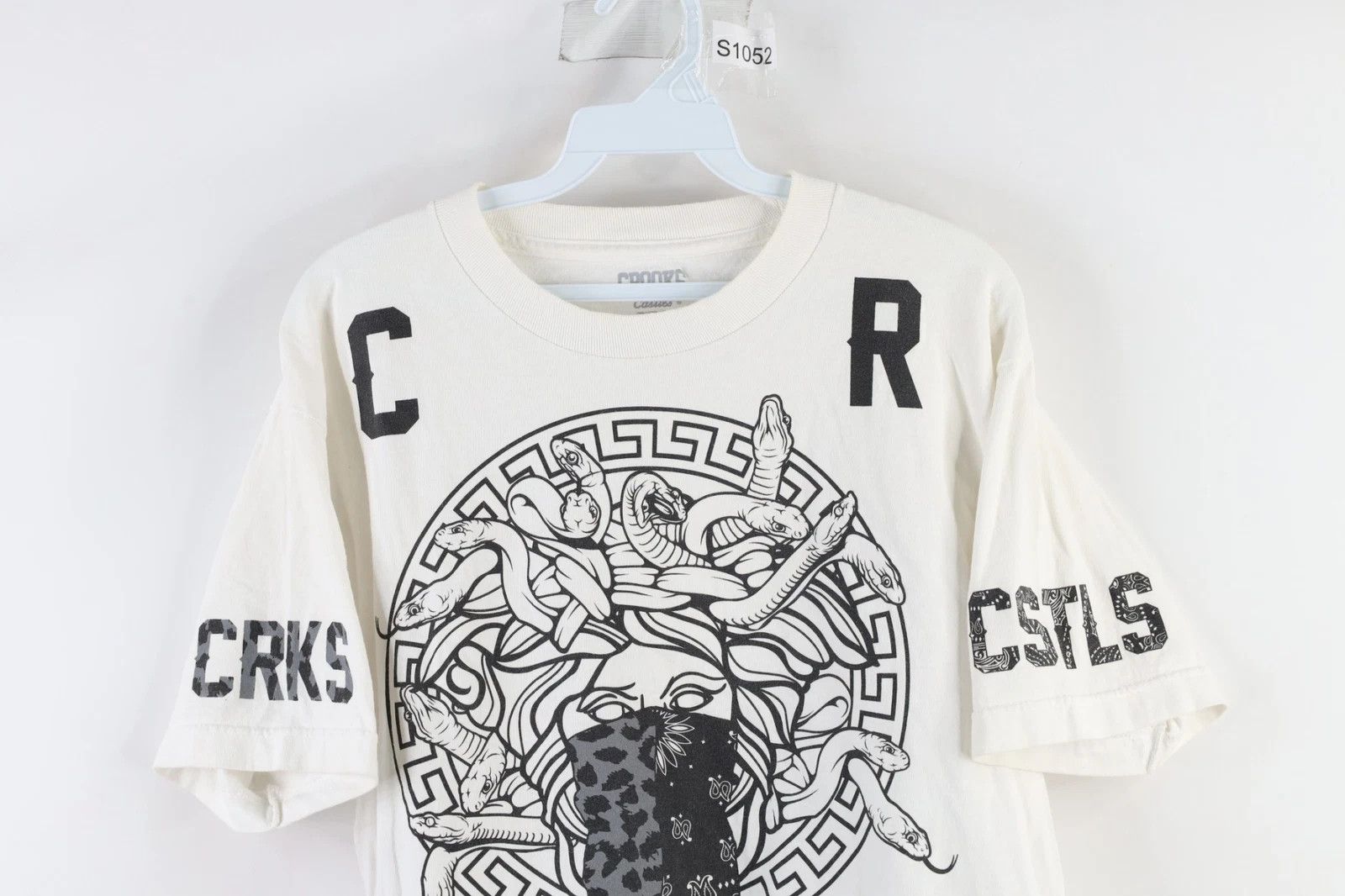 Crooks & Castles Crooks and Castles Spell Out Medusa Head T-Shirt Size US M / EU 48-50 / 2 - 2 Thumbnail