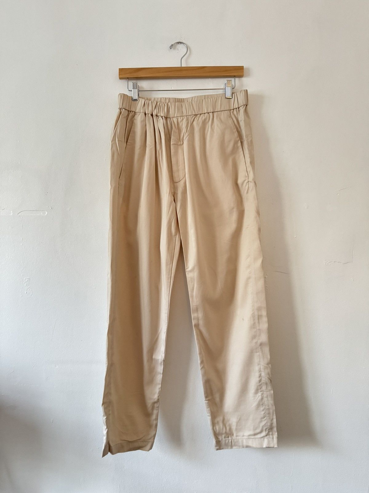 Cos COS beige wide-leg trousers Size US 30 / EU 46 - 1 Thumbnail
