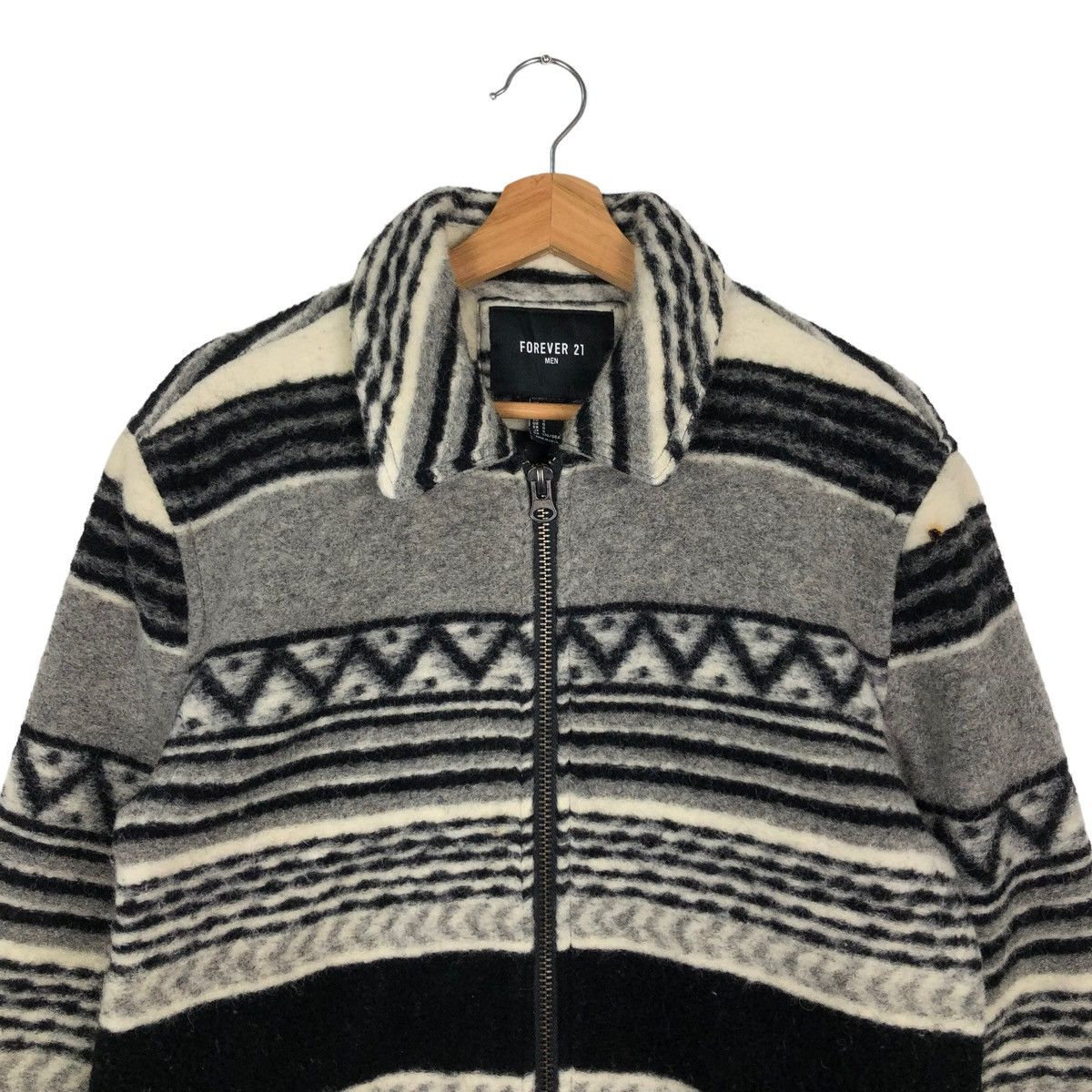 Japanese Brand 💥90’s Wool Navajo Aztec Jacket Forever21 Issey Miyake Japan Size US S / EU 44-46 / 1 - 2 Thumbnail