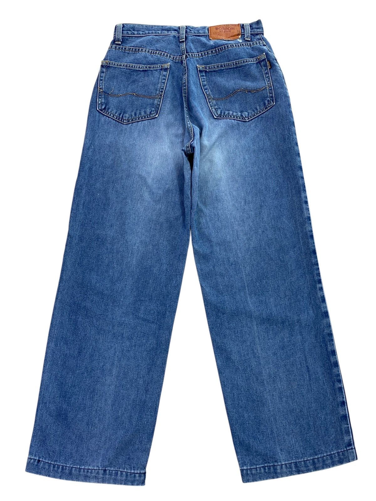 Japanese Brand Japanese Brand Bobson Faded Blue Wash Baggy style Jeans Size US 28 / EU 44 - 3 Thumbnail