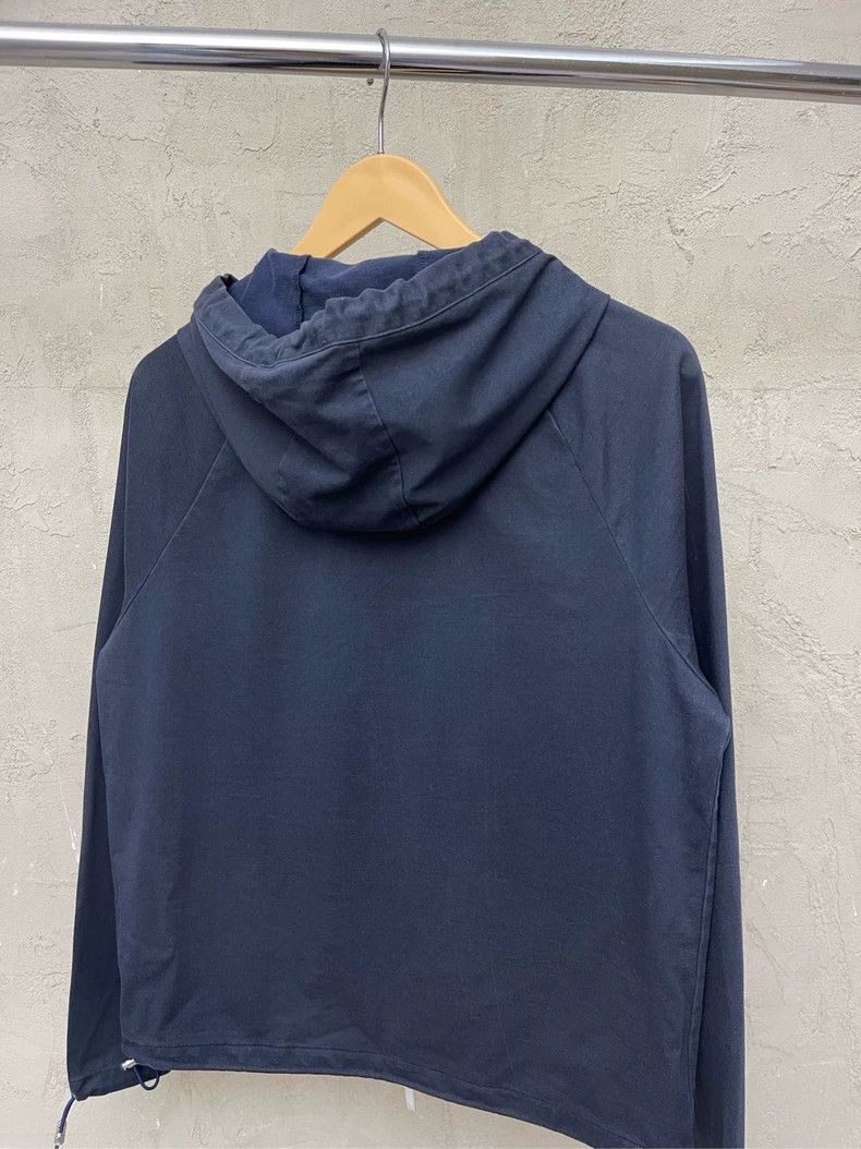 Thom Browne Thom browne Dark blue zipper hooded jacket 2504-Nextarrow Size US S / EU 44-46 / 1 - 4 Thumbnail