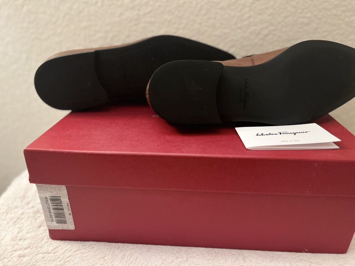 Salvatore Ferragamo Salvatore Ferragamo Benford Radica Pebble Calf Shoes Size 7 Size US 7 / EU 40 - 6 Thumbnail