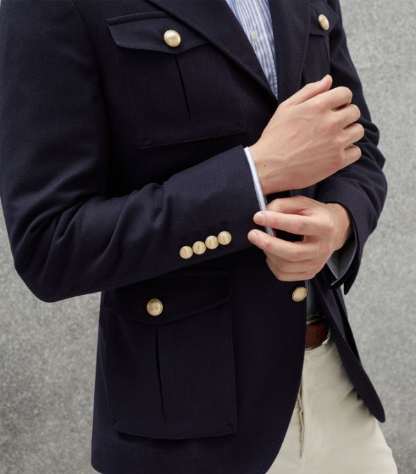 Brunello Cucinelli Jacket in Black Size US L / EU 52-54 / 3 - 5 Thumbnail