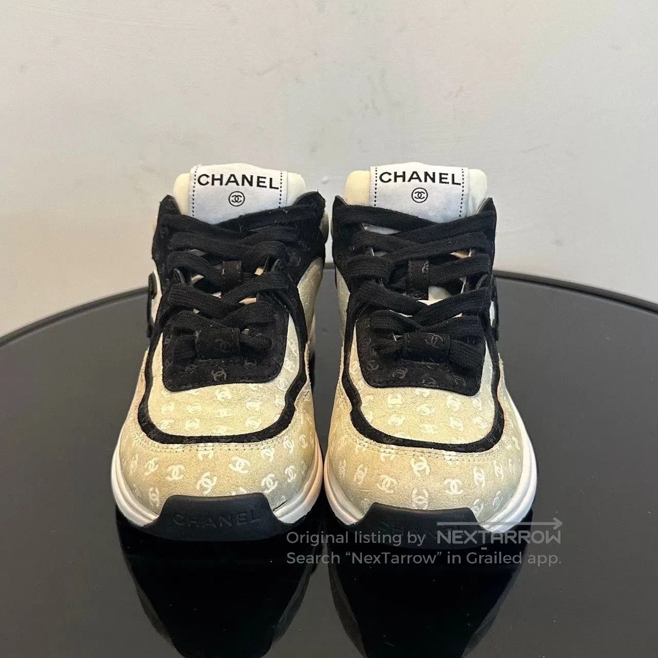 Chanel chanel logo printed low. Size US 6 / IT 36 - 2 Thumbnail