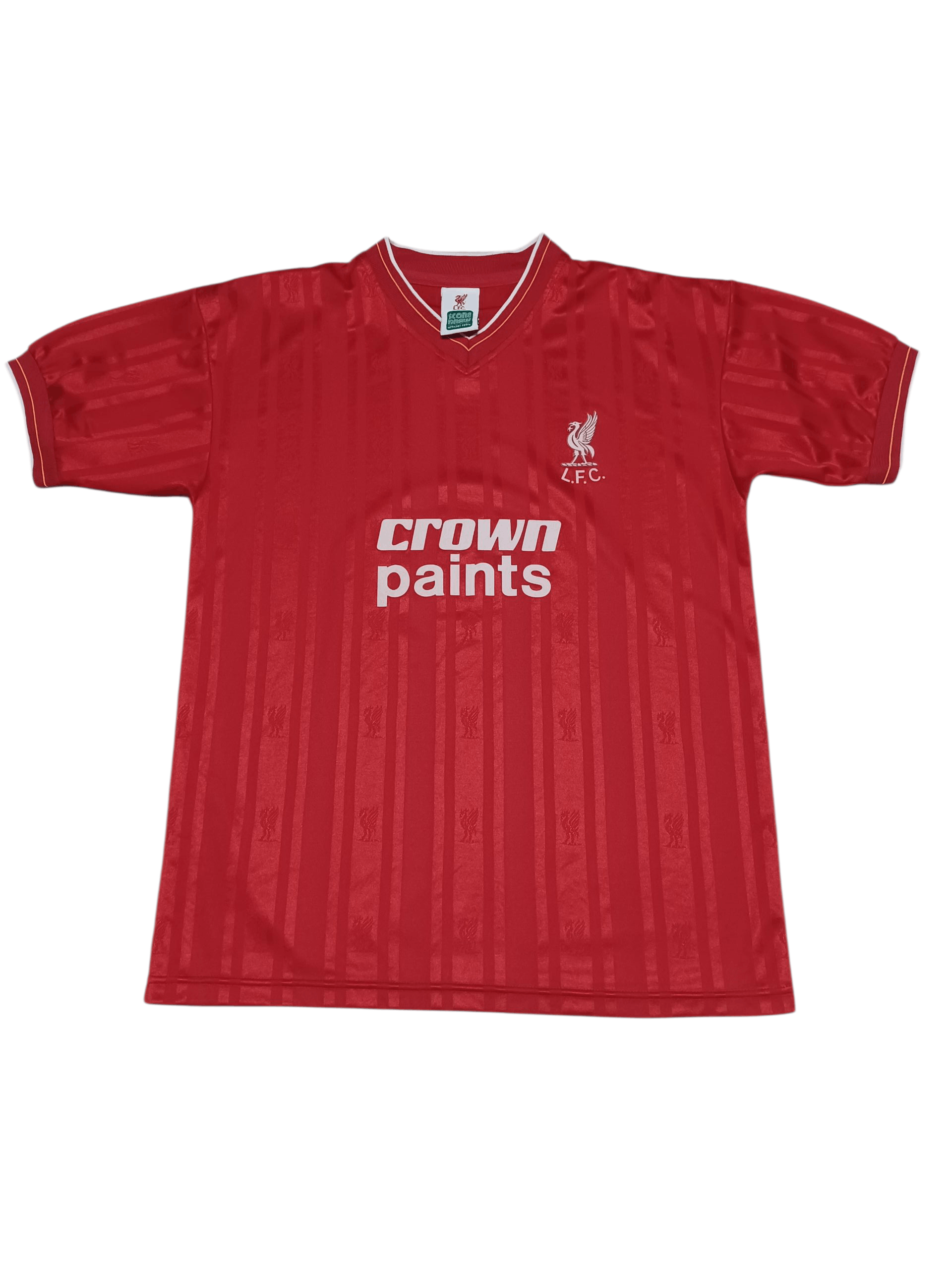 Other LIVERPOOL VINTAGE 1986/1987 SCORE DRAW CROWN PAINTS JERSEY Size US M / EU 48-50 / 2 - 1 Thumbnail