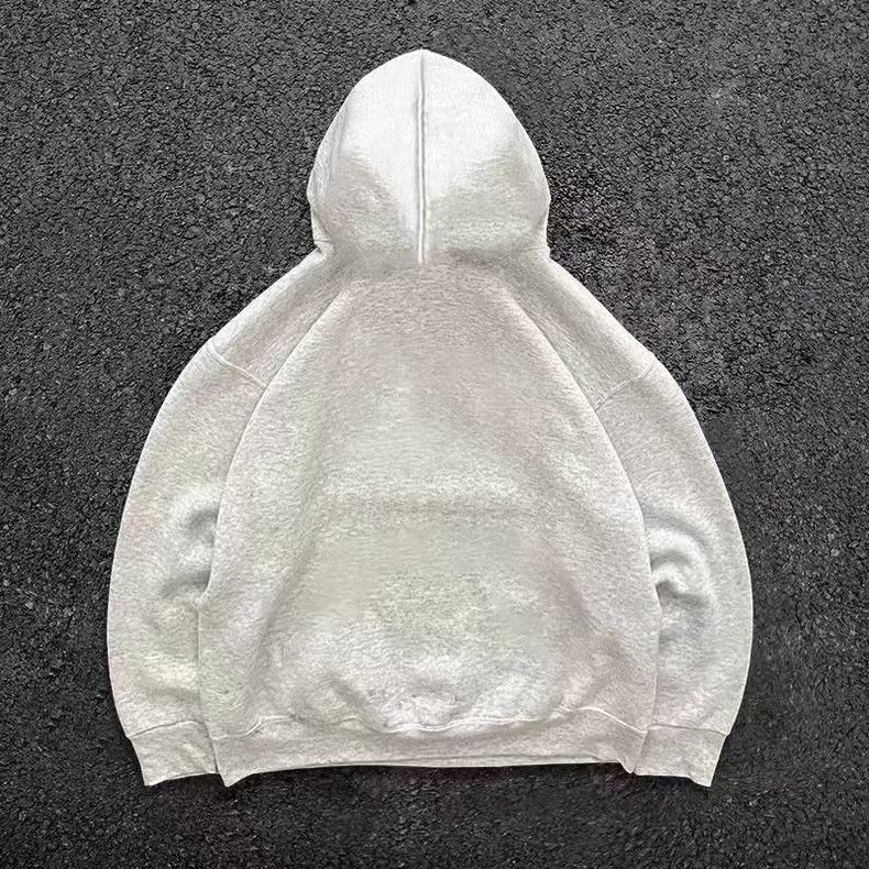 Japanese Brand × Vintage Grey washed vintage cat print hoodie y2k Size US L / EU 52-54 / 3 - 2 Thumbnail