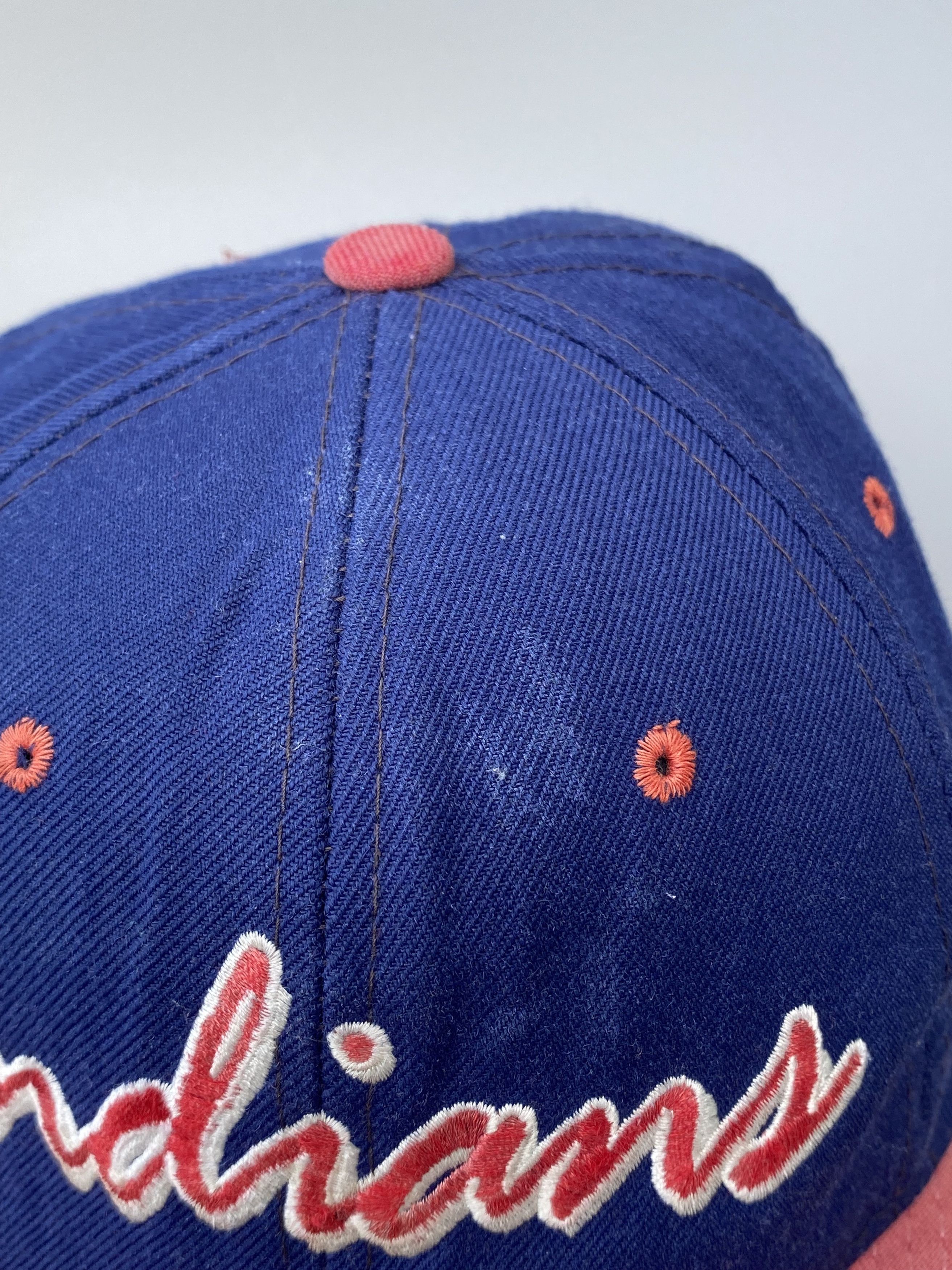 MLB × Starter × Vintage Vintage Starter Clevland Indians Big logo The Game Cap Hat Size ONE SIZE - 5 Thumbnail