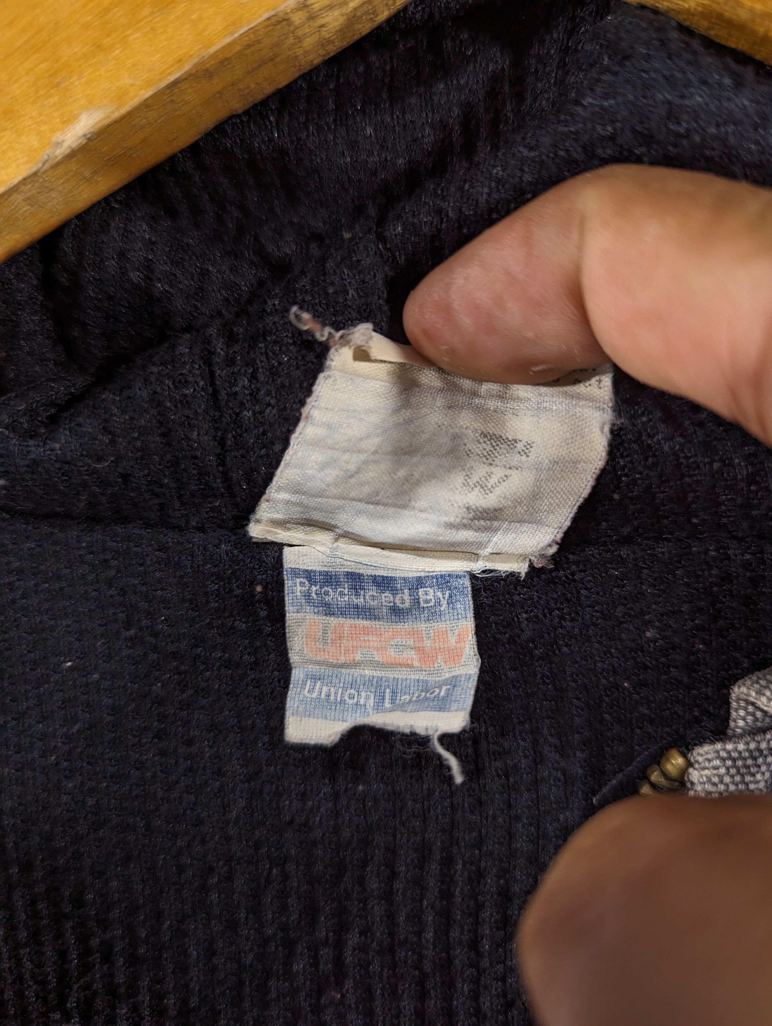 Vintage Vintage Union Line Duck Canvas Distressed Jacket Hooded Size US XL / EU 56 / 4 - 13 Thumbnail