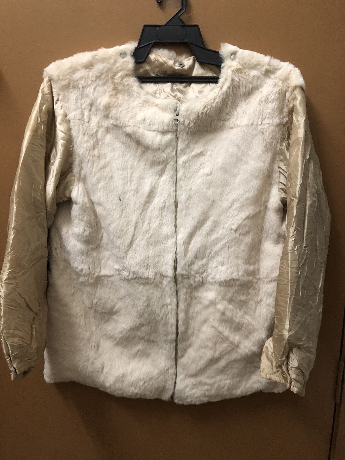 Fiorucci Vintage jacket rabbit fur coat Size M / US 6-8 / IT 42-44 - 1 Thumbnail