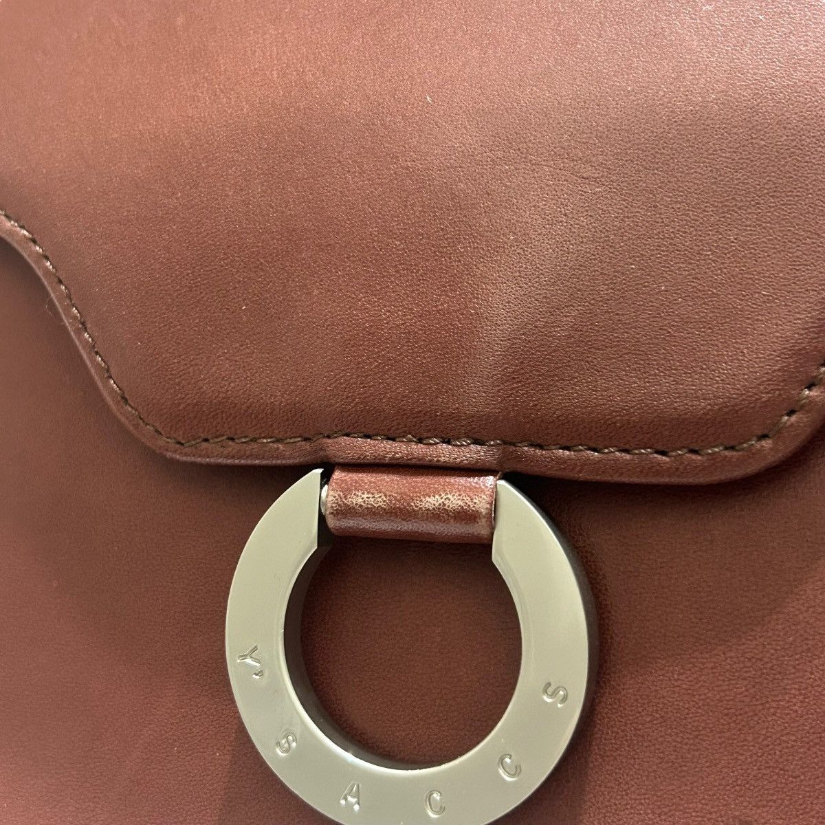 Yohji Yamamoto 238 90s vintage Yohji Yamamoto Y'SACCS 2way leather bag Size ONE SIZE - 10 Thumbnail
