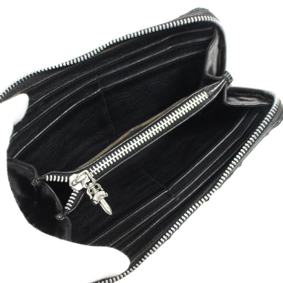 Chrome Hearts Chrome Hearts cemetery cross leather patch wallet Size ONE SIZE - 6 Thumbnail