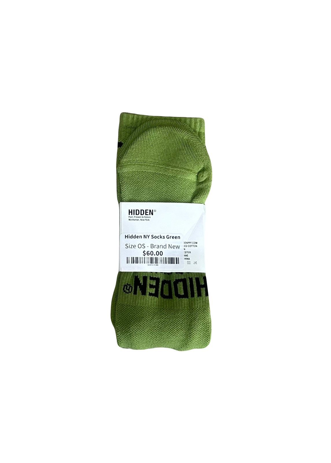 HIDDEN Hidden NY Socks Green Size ONE SIZE - 2 Thumbnail