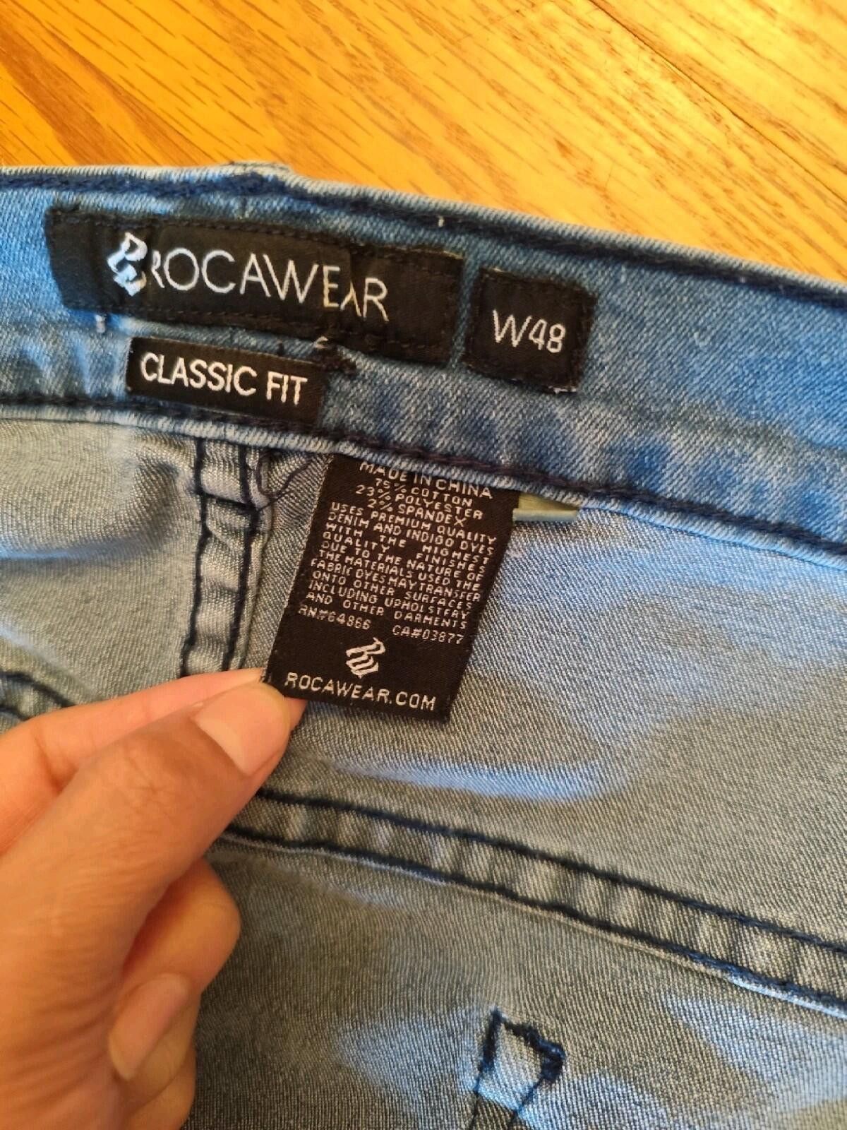 Rocawear Rocawear Men's Sz 48 Moto Slim Stretch Taper Distressed Size US 44 / EU 60 - 10 Thumbnail