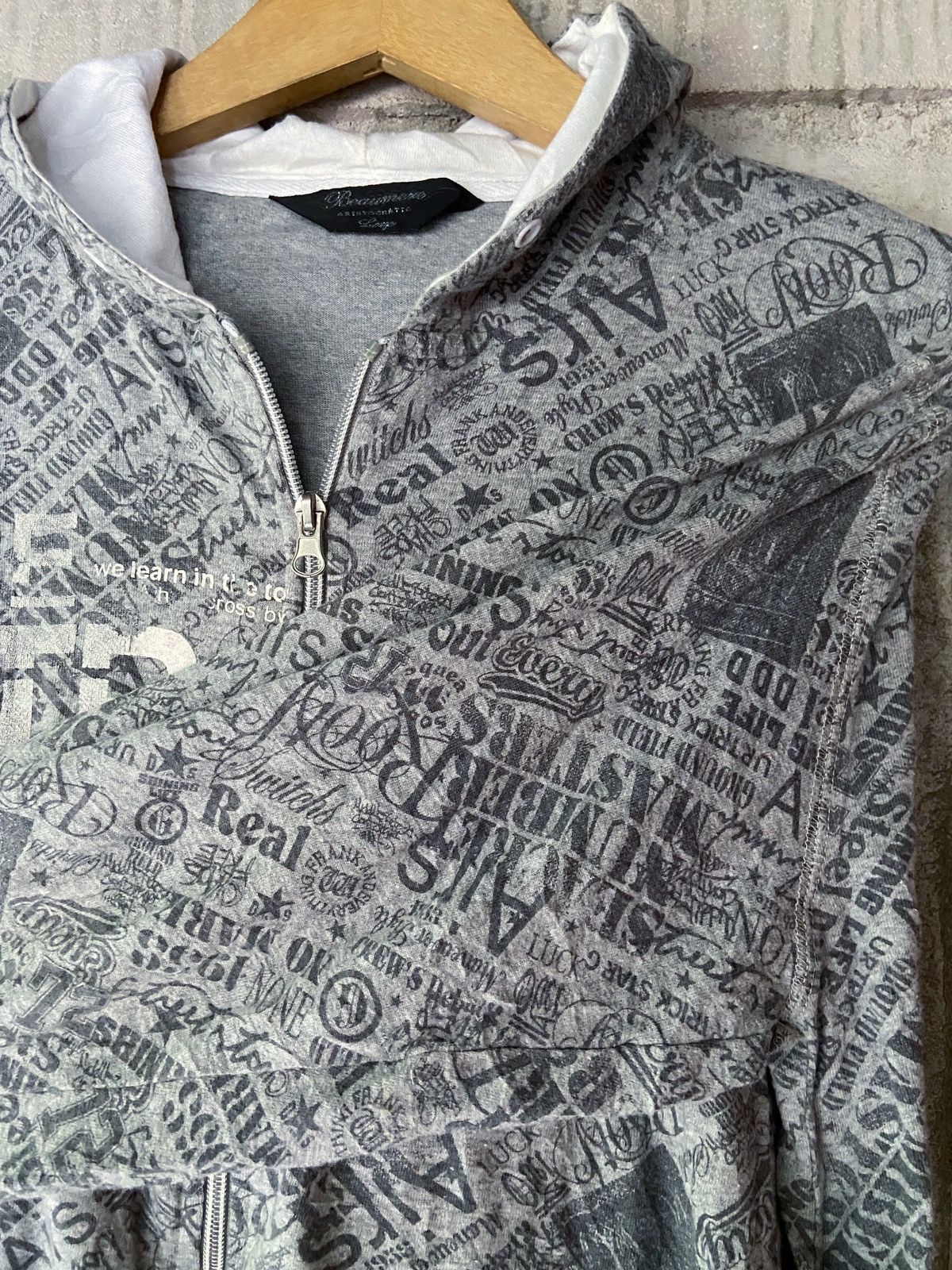 Beauty Beast × Hysteric Glamour × Japanese Brand BEAUMERE ARISTOCRATIC ALL OVER PRINTED ZIP HOODIE Size US M / EU 48-50 / 2 - 8 Thumbnail