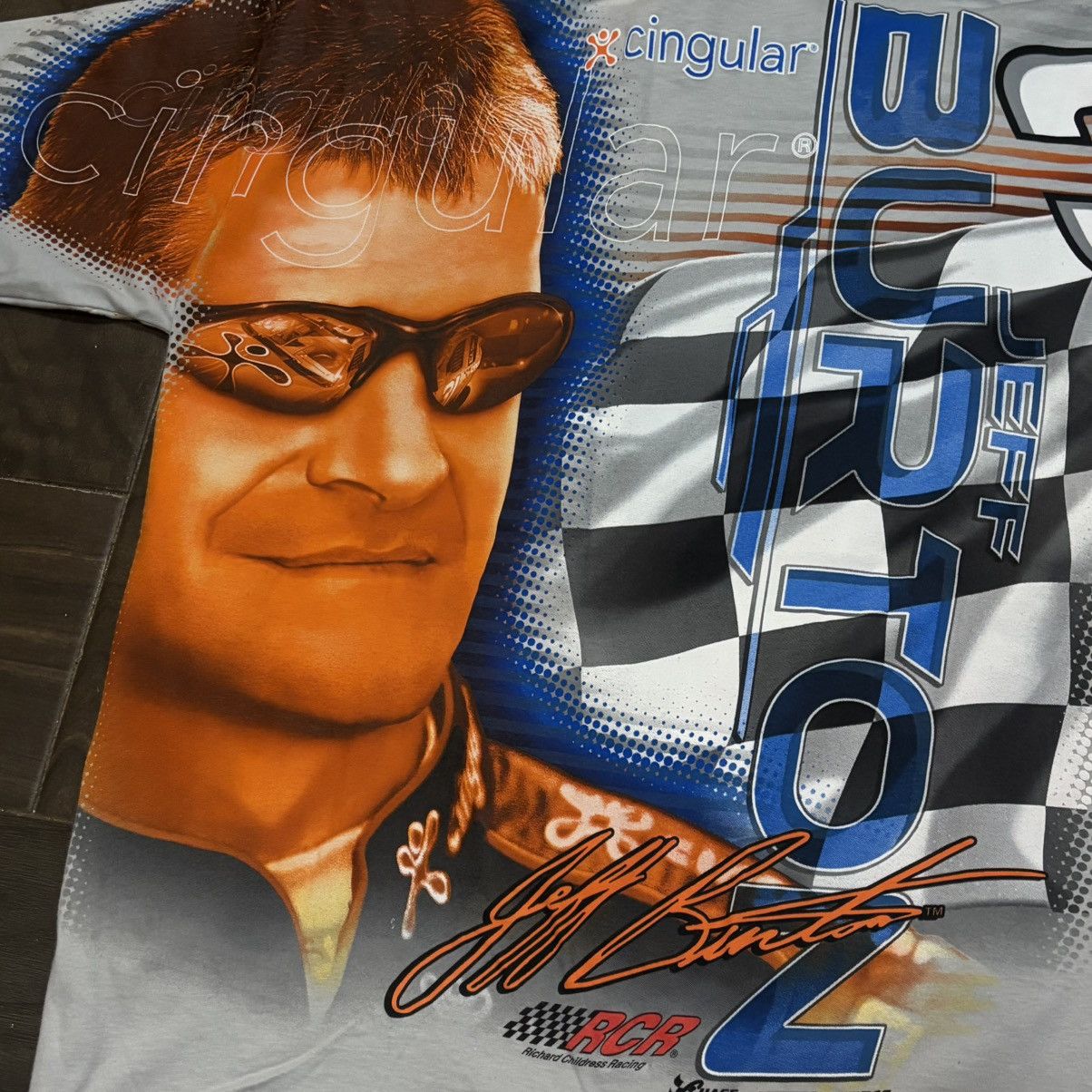 Chase Authentics Jeff Burton All Over Print T Shirt Chase Authentic Medium Size US M / EU 48-50 / 2 - 9 Thumbnail
