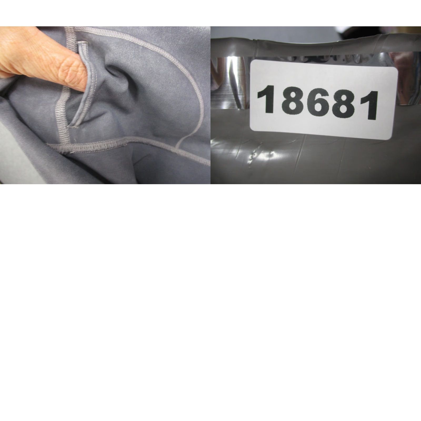 Lululemon Lululemon Leggings Womens 8 Gray High Rise Ankle Yoga Pants Nylon Lycra Athletic Size 30" / US 8 / IT 44 - 8 Thumbnail