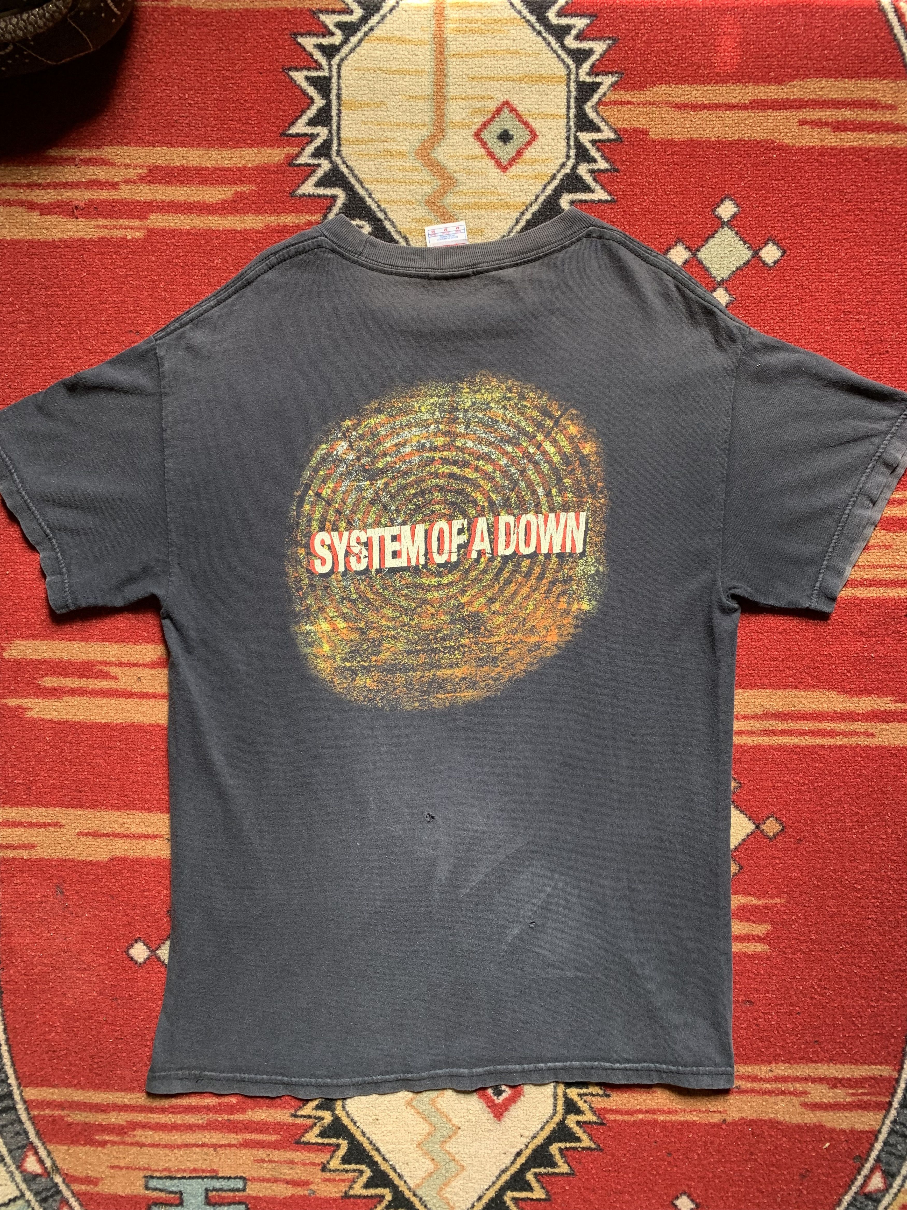 Band Tees System Of A Down BullsEye Size US M / EU 48-50 / 2 - 2 Thumbnail