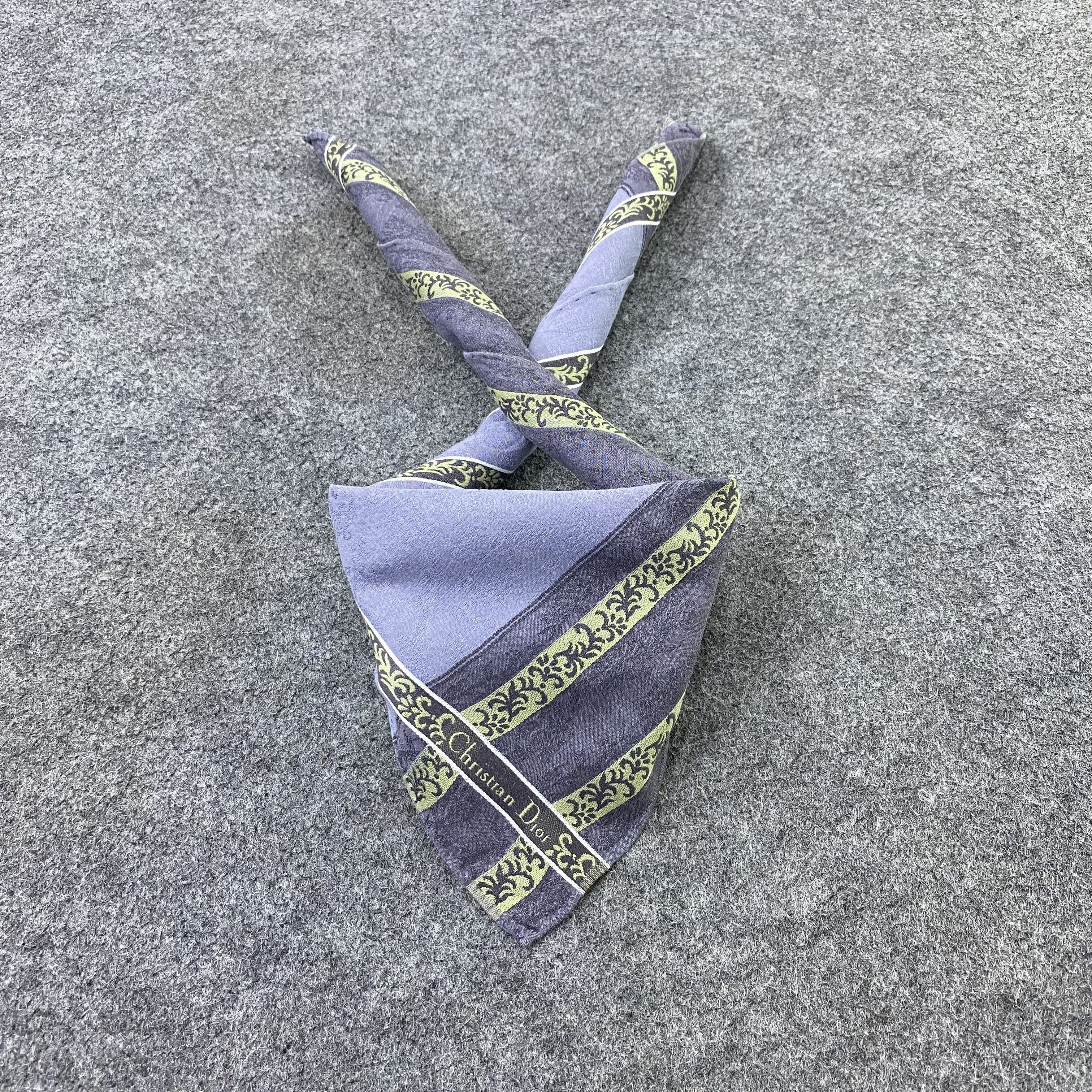 Vintage Christian Dior Handkerchief / Bandana / Neckerchief Size ONE SIZE - 2 Thumbnail
