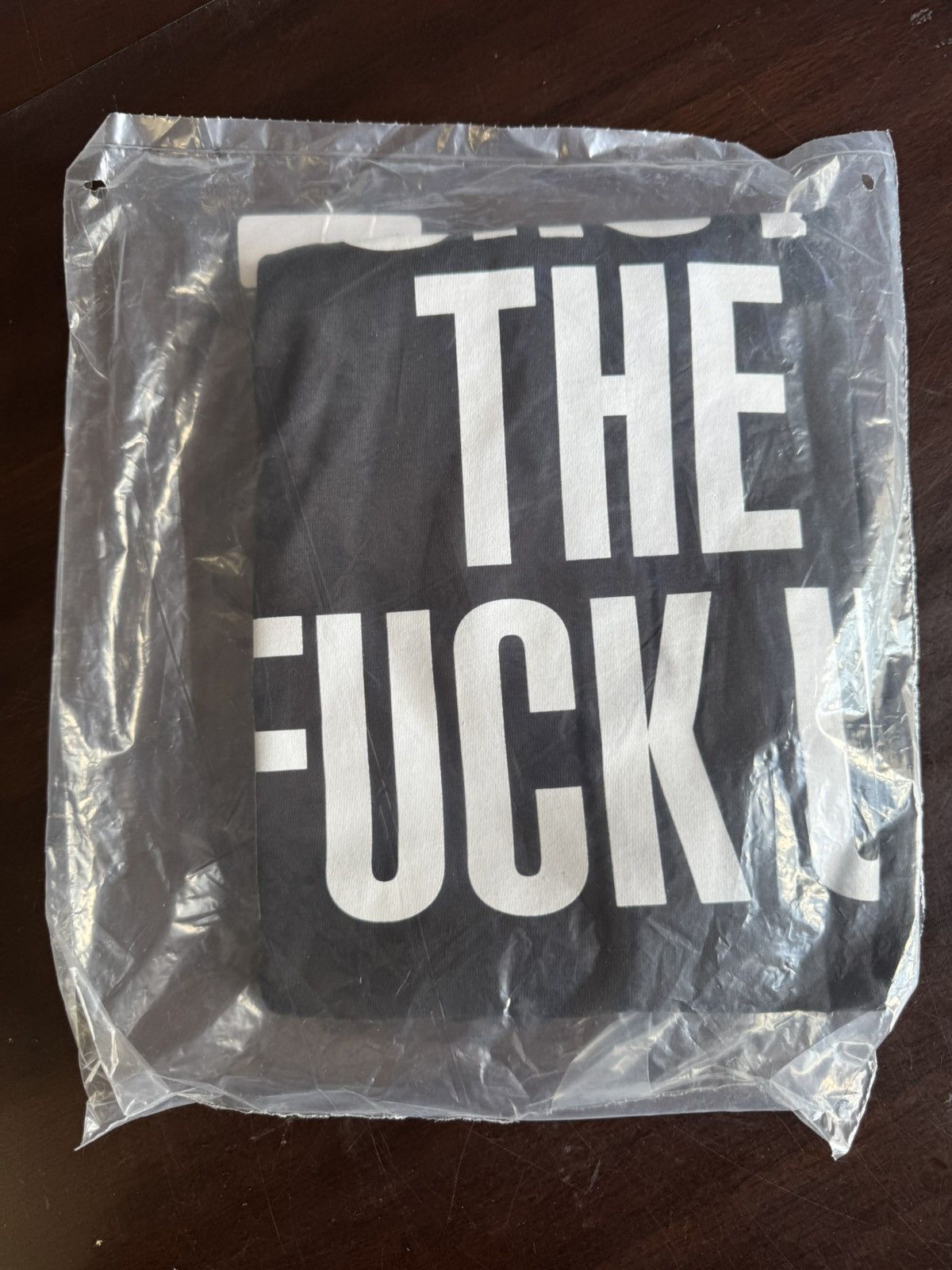 Number (N)ine × Supreme Supreme Number (N)ine Shut Up Tee Black