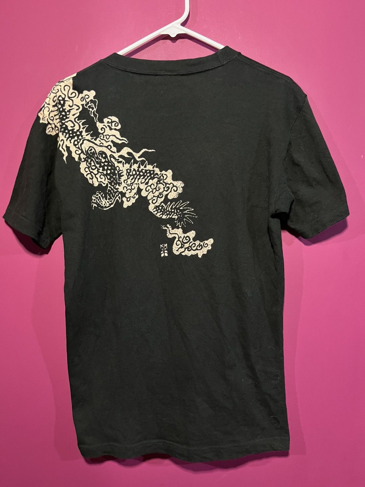 Japanese Brand × Vintage Dragon bleach tee Size US L / EU 52-54 / 3 - 5 Thumbnail
