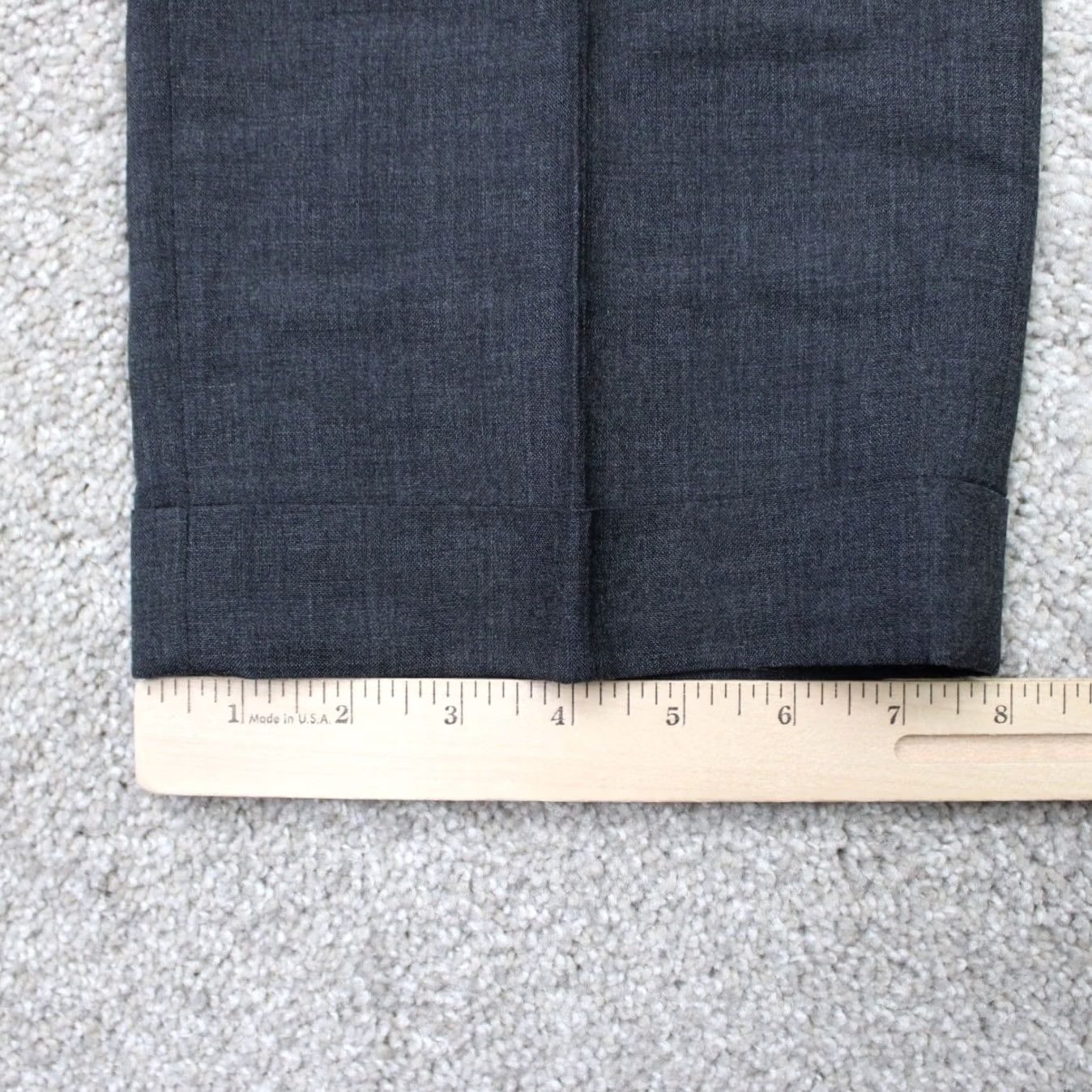 Ralph Lauren LAUREN Ralph Lauren Pants Mens 36x30 Gray Wool Pleated Cuffed Dress Pants Straight 90s Preppy Size US 36 / EU 52 - 4 Thumbnail