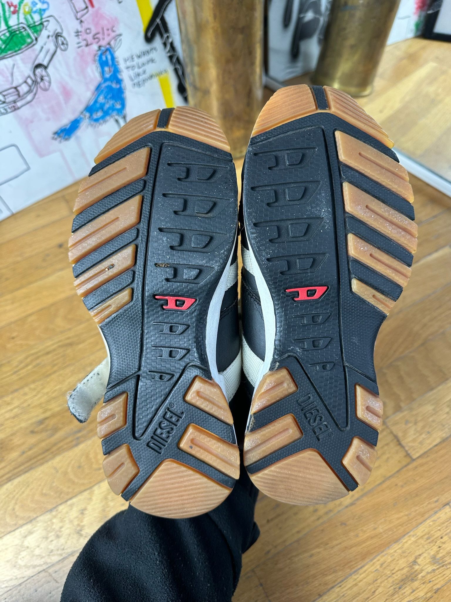 Diesel Y2k vintage Diesel shoes Size US 7 / IT 37 - 2 Thumbnail