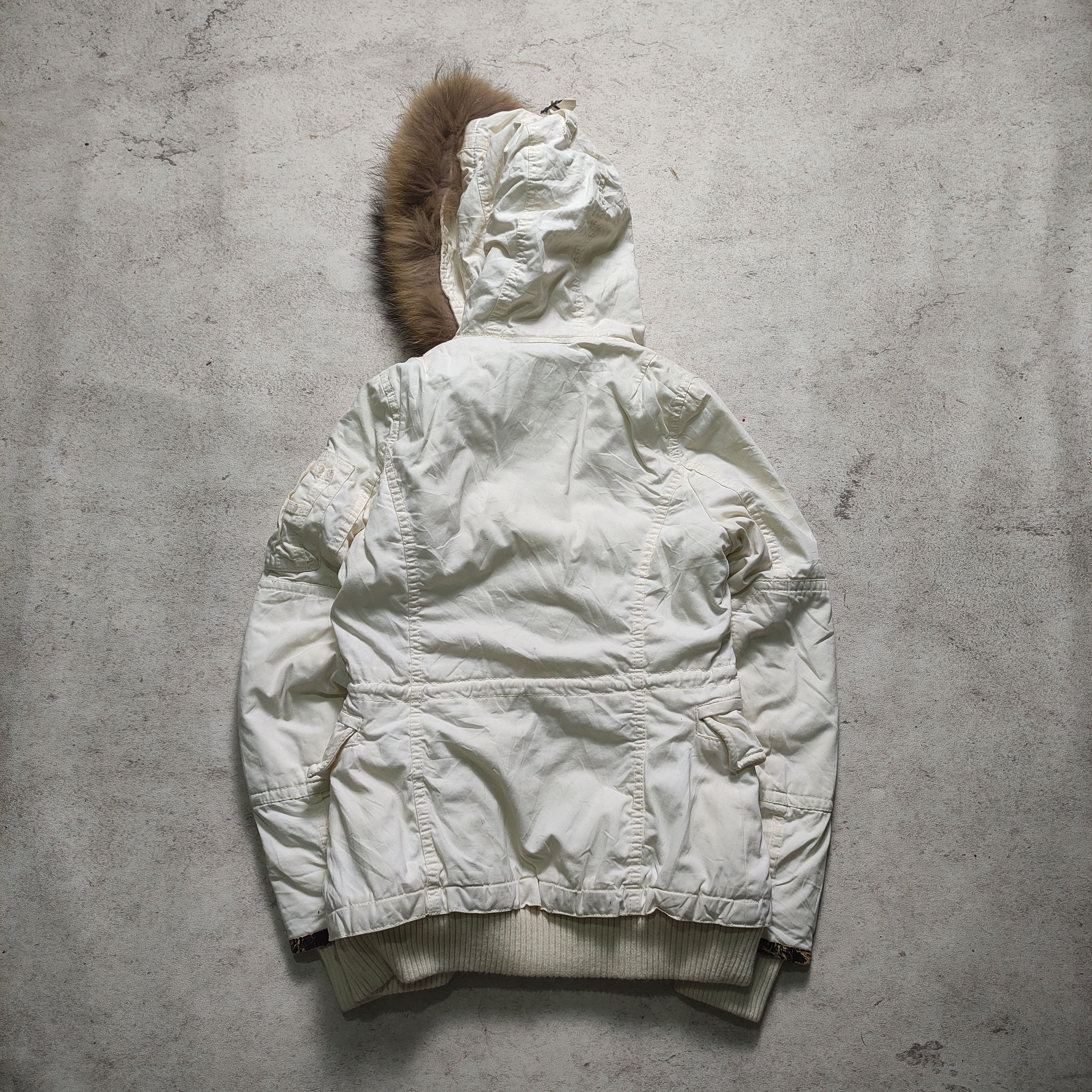 Japanese Brand × Le Grande Bleu (L.G.B.) × MOUSSY Moussy Fur Military Jacket style L.G.B ifsixwasnine Size US M / EU 48-50 / 2 - 12 Thumbnail