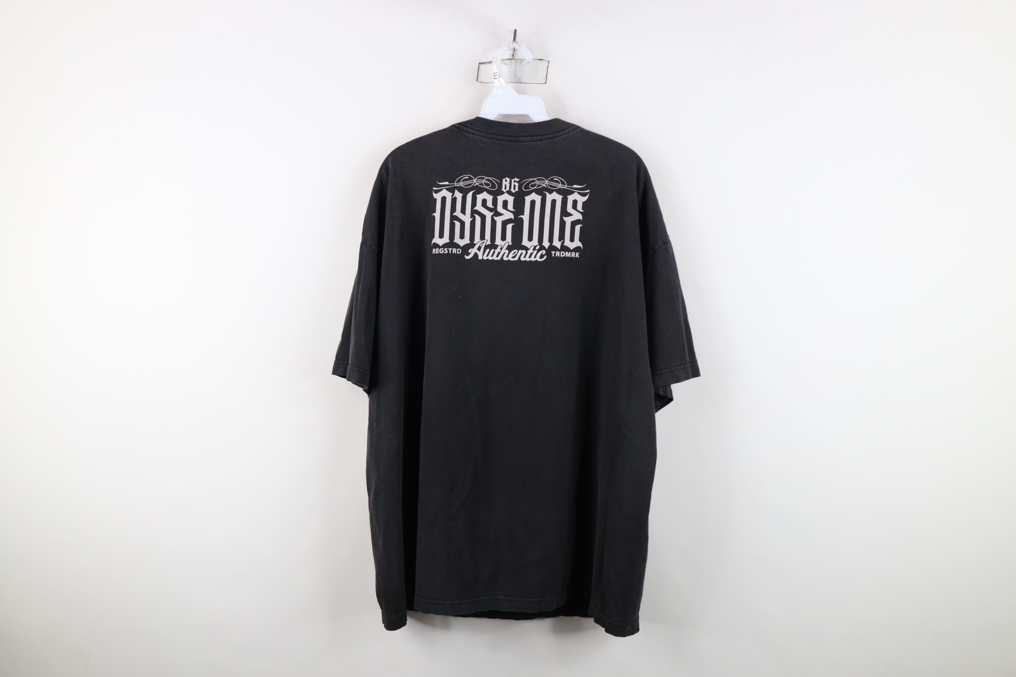 Vintage Vintage Y2K Streetwear Girl Gangster Dice Skeleton T-Shirt Size US XXL / EU 58 / 5 - 14 Thumbnail