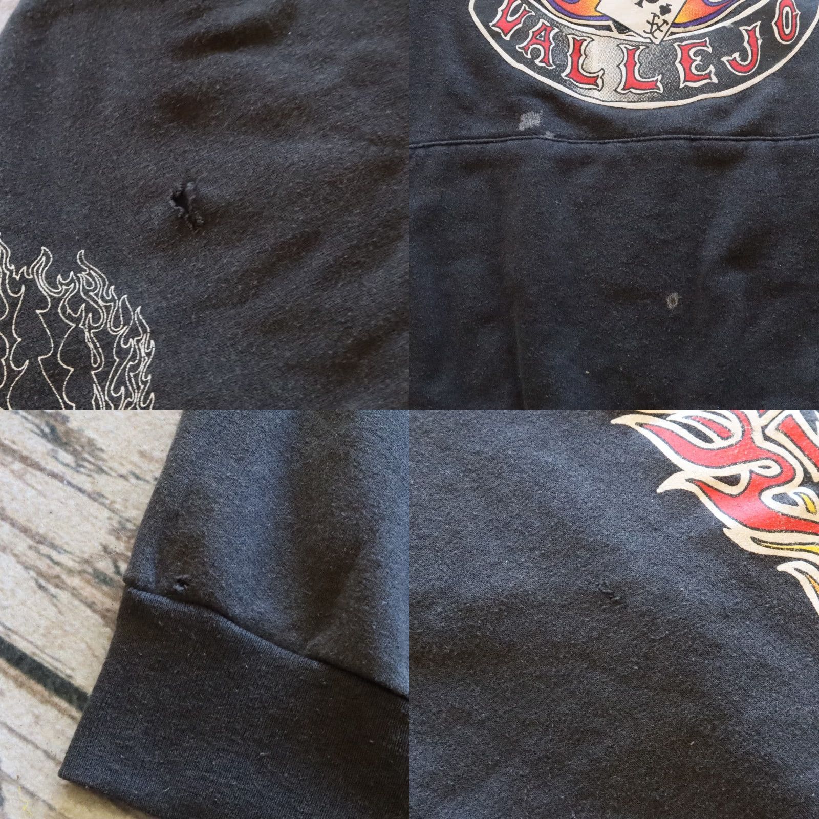 Hanes VINTAGE Vallejo Hells Angels Support 81 Hoodie Sweatshirt XXL Black Mens Hoodie 2XL 81s Size US XXL / EU 58 / 5 - 9 Thumbnail