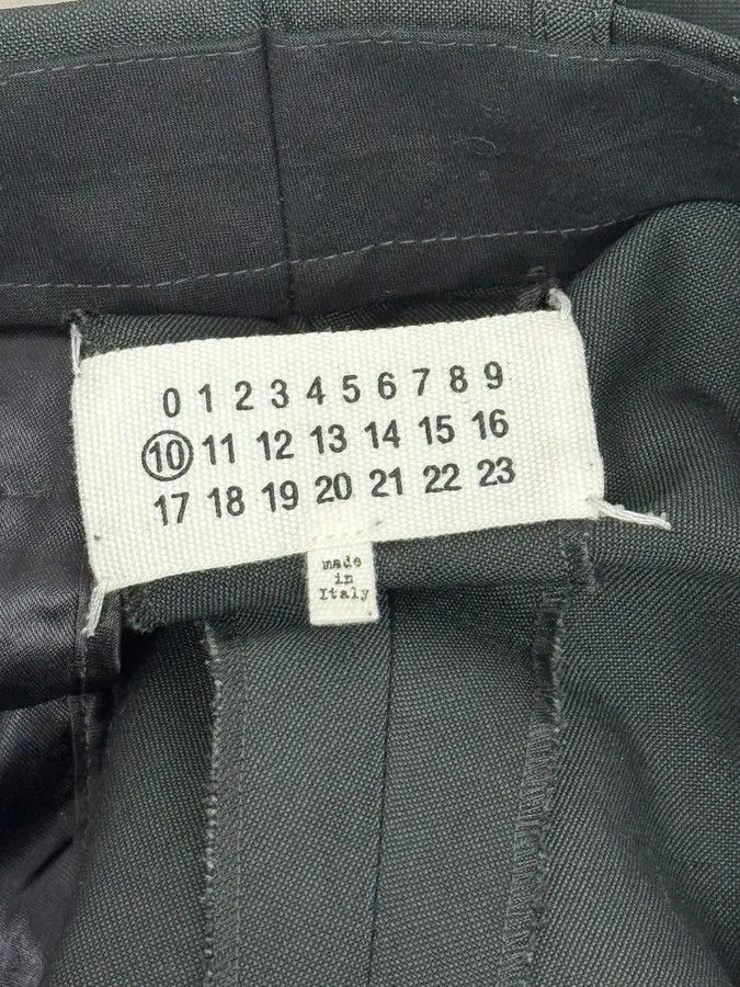 Maison Margiela AW2021 Maison Margiela Black Signature Tailored Pants Size US 30 / EU 46 - 10 Thumbnail
