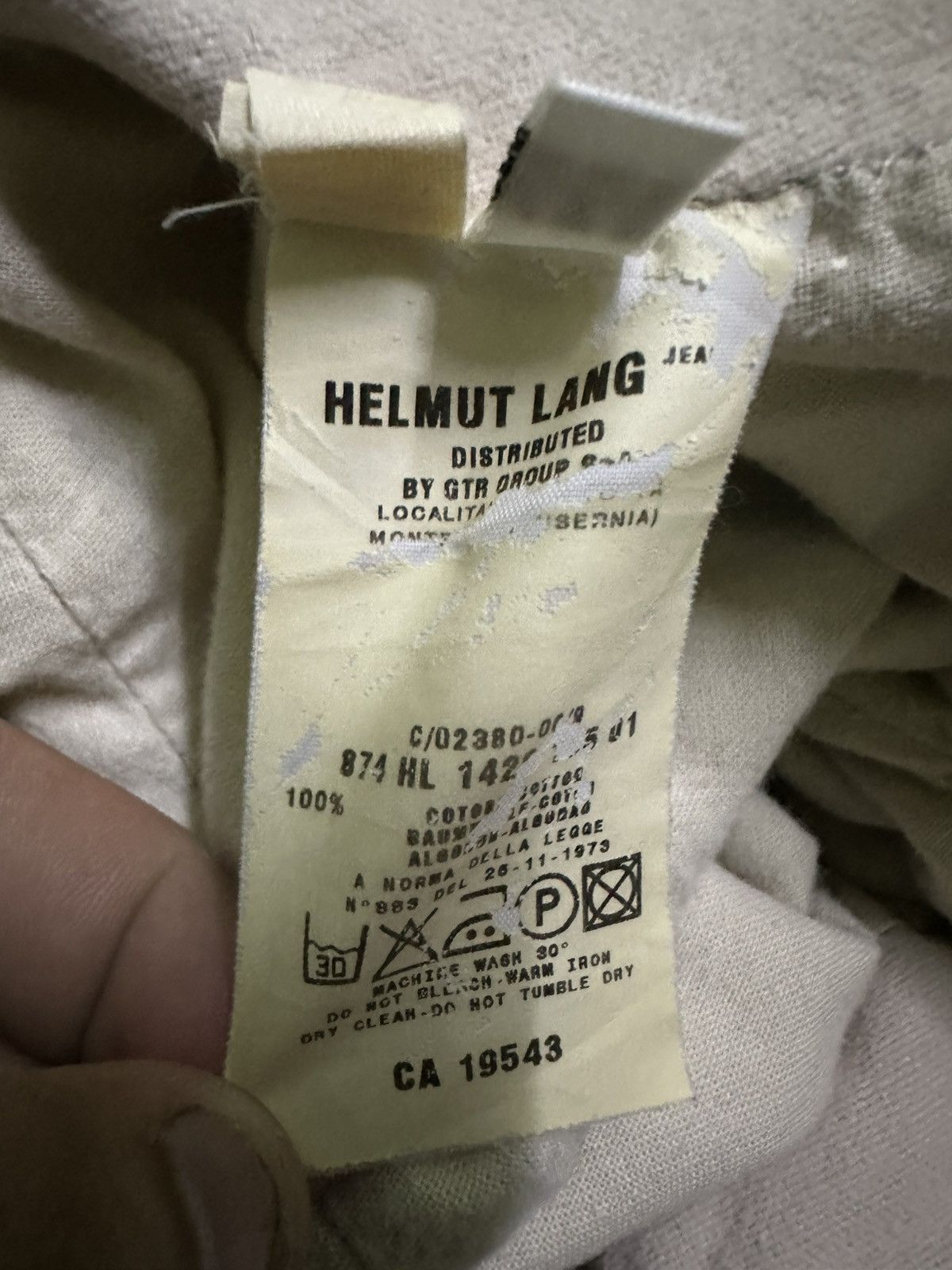 Helmut Lang FW99 Helmut Lang astro biker pants Size US 30 / EU 46 - 10 Thumbnail