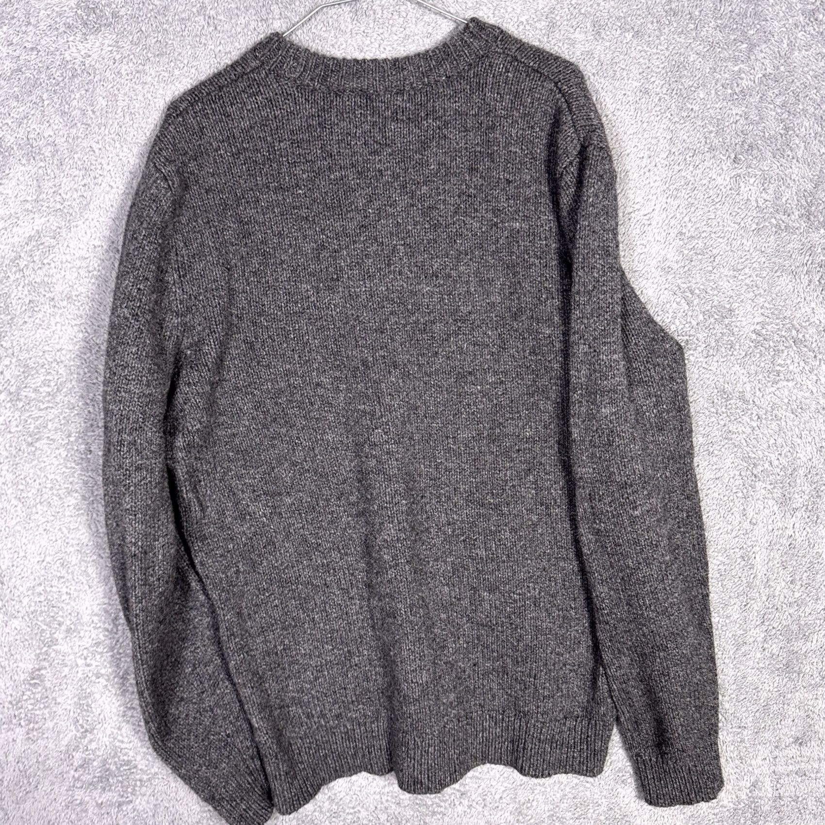 Vintage L.L. Bean Knit Sweater Mens XLT XL Tall Ragg Lambswool Fisherman Pullover Jumper Size US XL / EU 56 / 4 - 7 Thumbnail