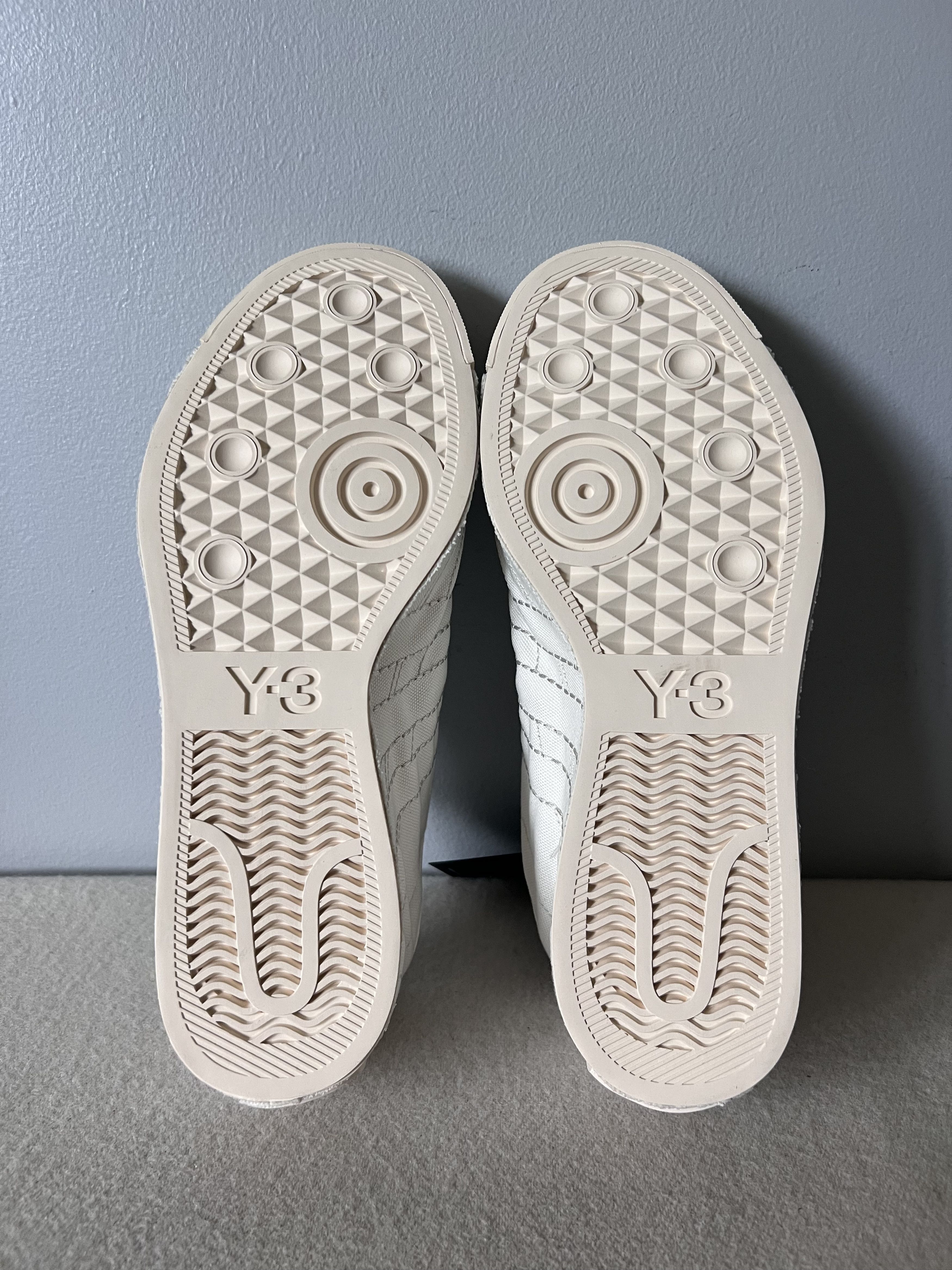Y-3 Adidas Y-3 Nizza Low in White Talc Size US 10.5 / EU 43-44 - 6 Thumbnail