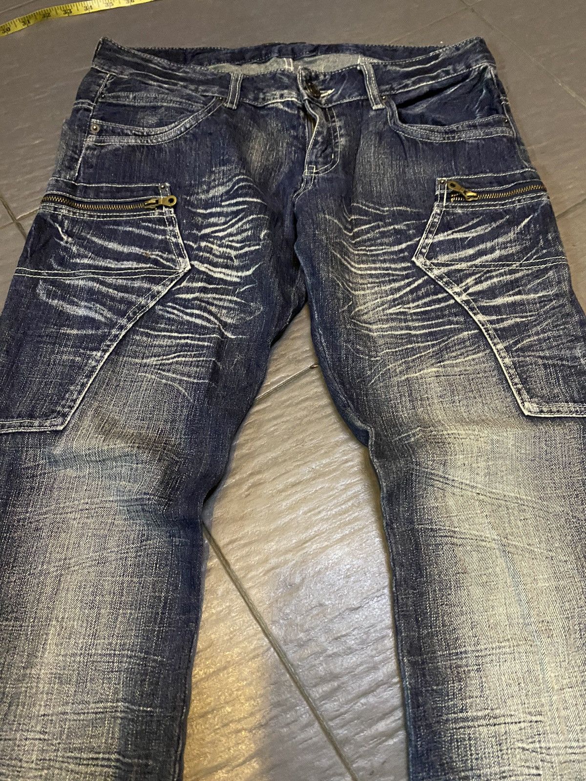 Japanese Brand Japan 🇯🇵 doublefocus multi pocket Size US 35 - 3 Thumbnail