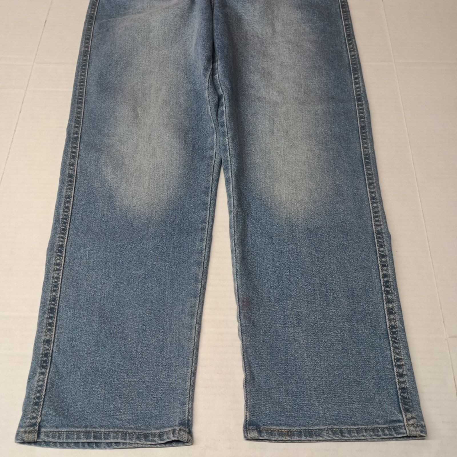Levi's Levi Strauss Women’s Straight Jeans 10 30x27 Blue High Rise Size 32" / US 10 / IT 46 - 3 Thumbnail