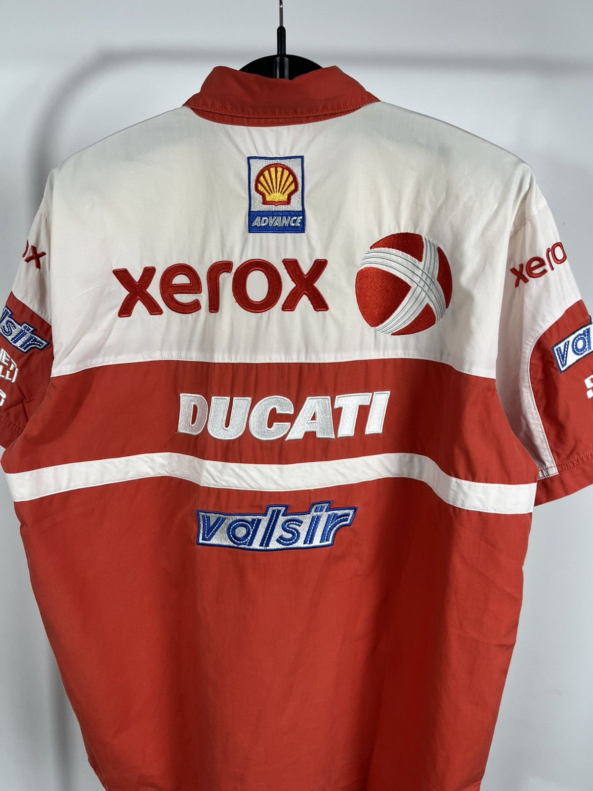 Ducati Vintage Ducati Xerox Superbike Team Racing Shirt Red White Size US L / EU 52-54 / 3 - 12 Thumbnail