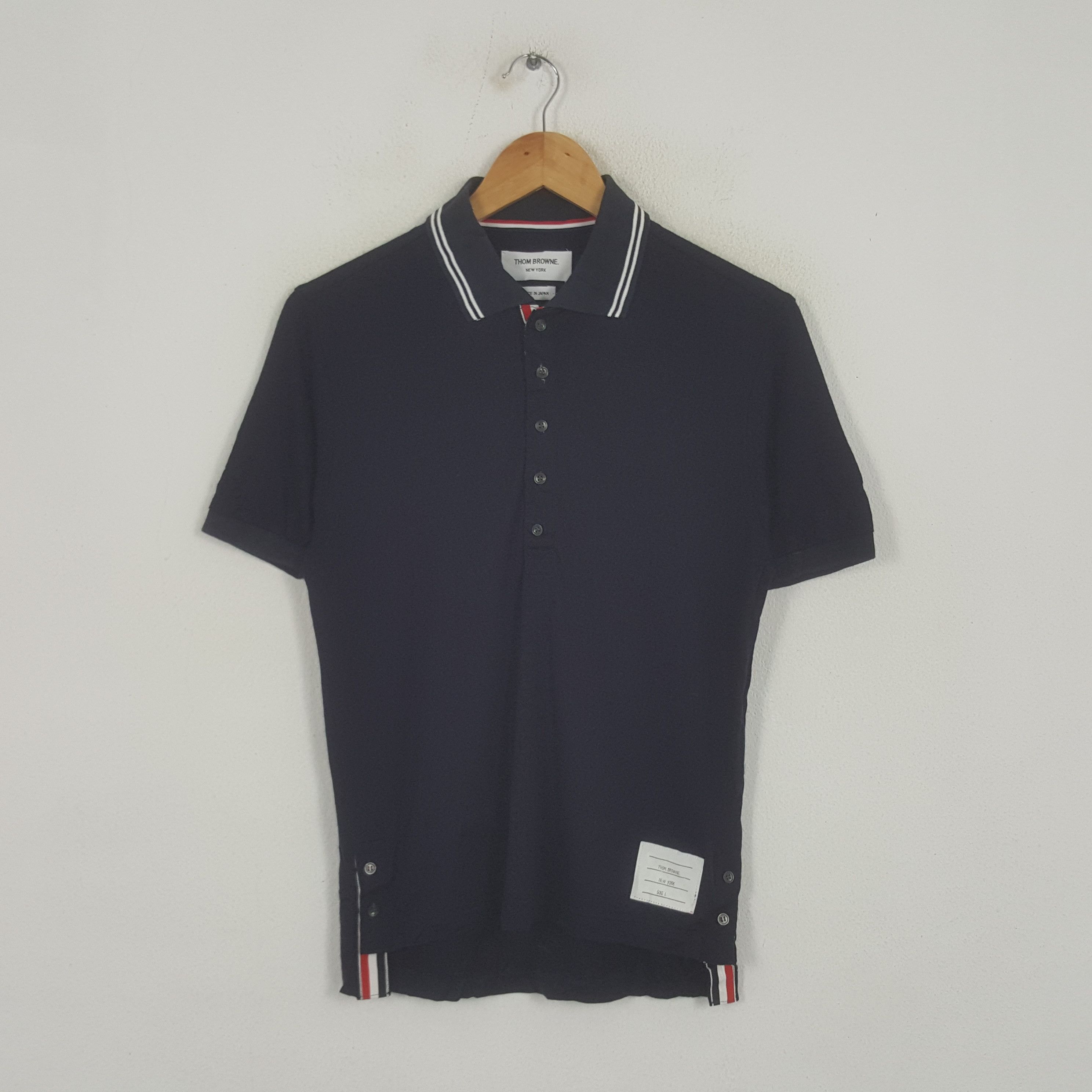 Thom Browne Vintage Thom Browne American Brand Polos Size US S / EU 44-46 / 1 - 1 Thumbnail
