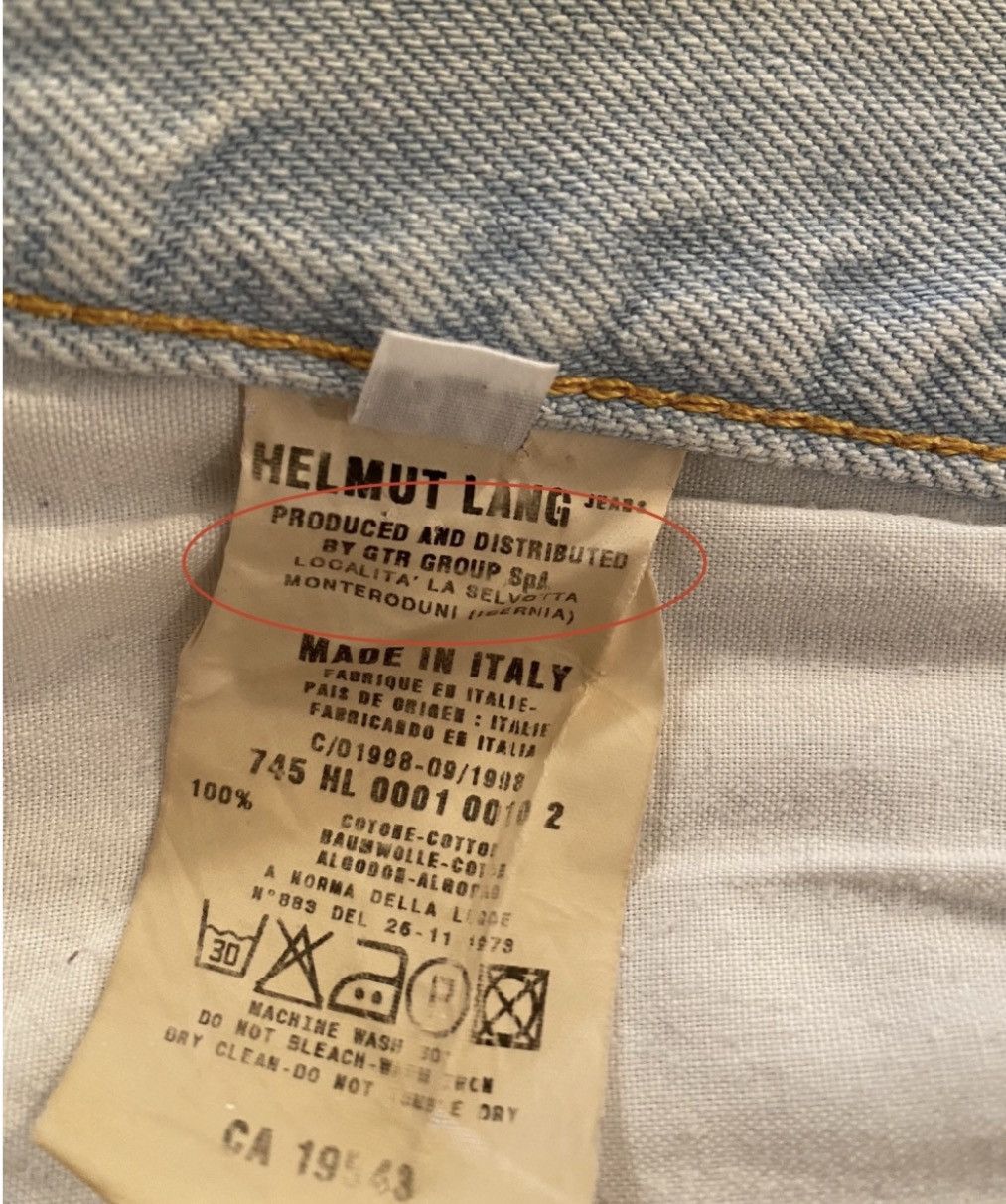 Helmut Lang Helmut Lang Archive Size US 34 / EU 50 - 9 Thumbnail