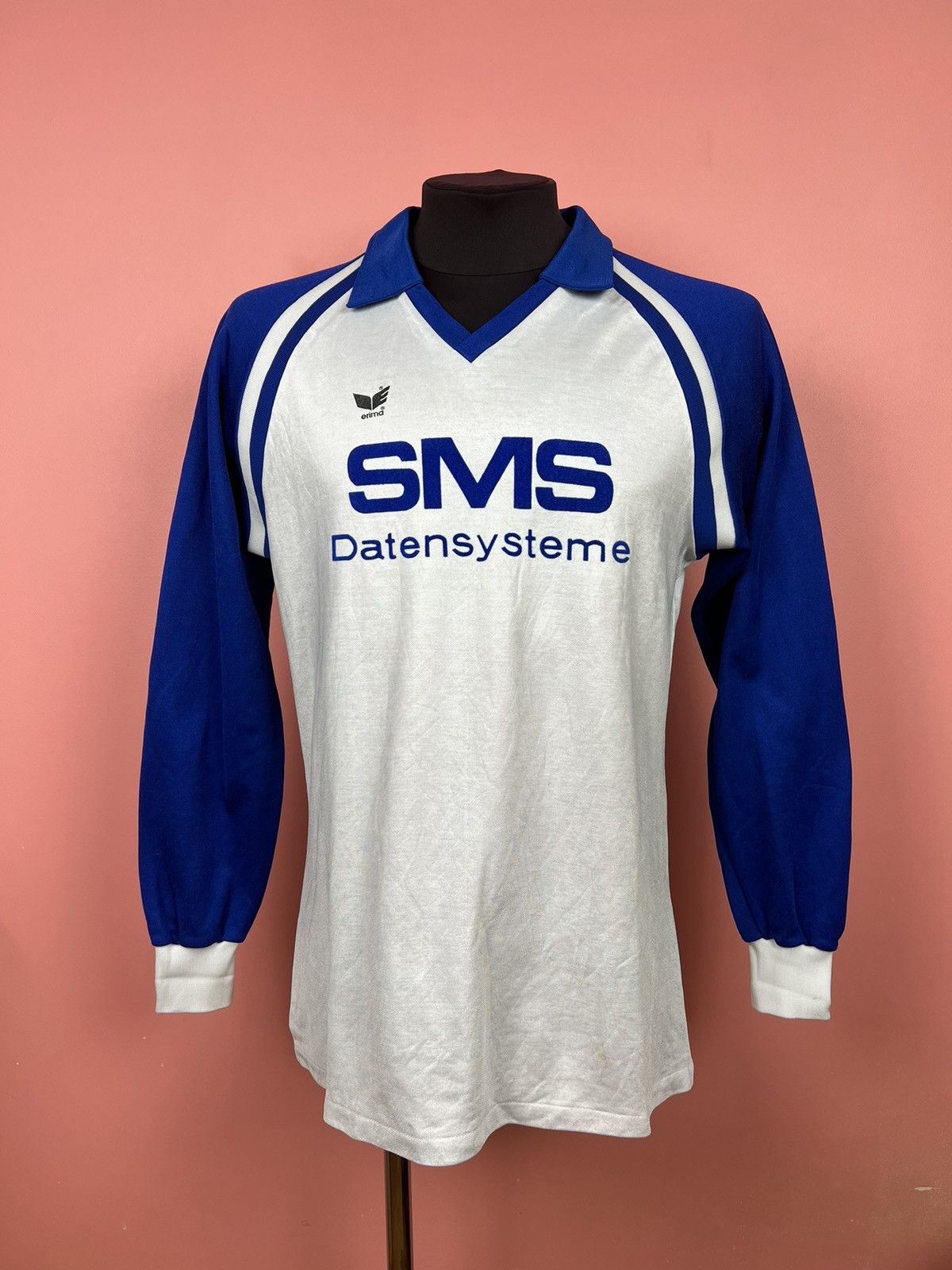 Erima Erina sms jersey vintage rare 80 - 90 long-sleeve Size US L / EU 52-54 / 3 - 1 Thumbnail
