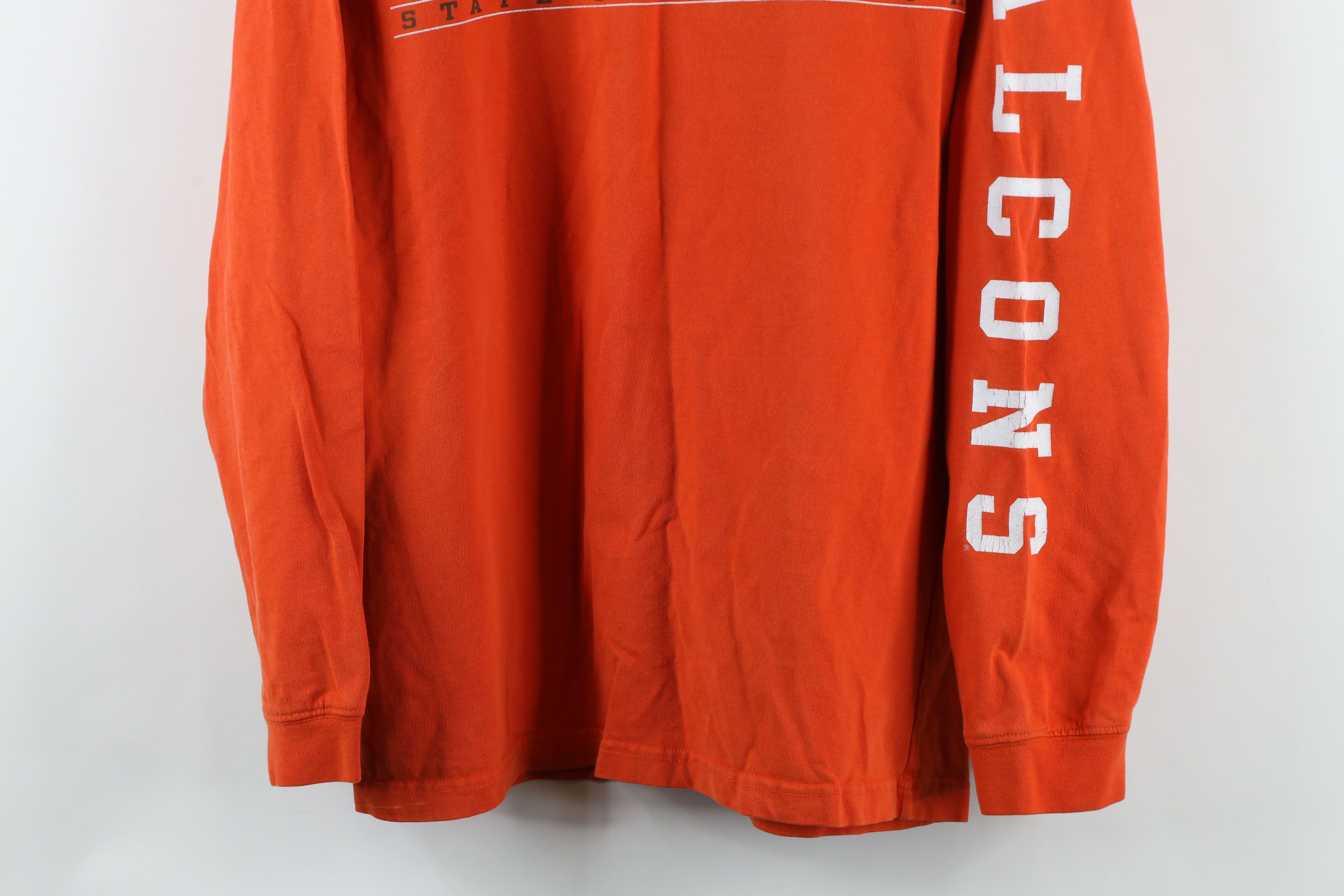 Vintage Vintage 90s Green State University Long Sleeve T-Shirt Size US S / EU 44-46 / 1 - 3 Thumbnail