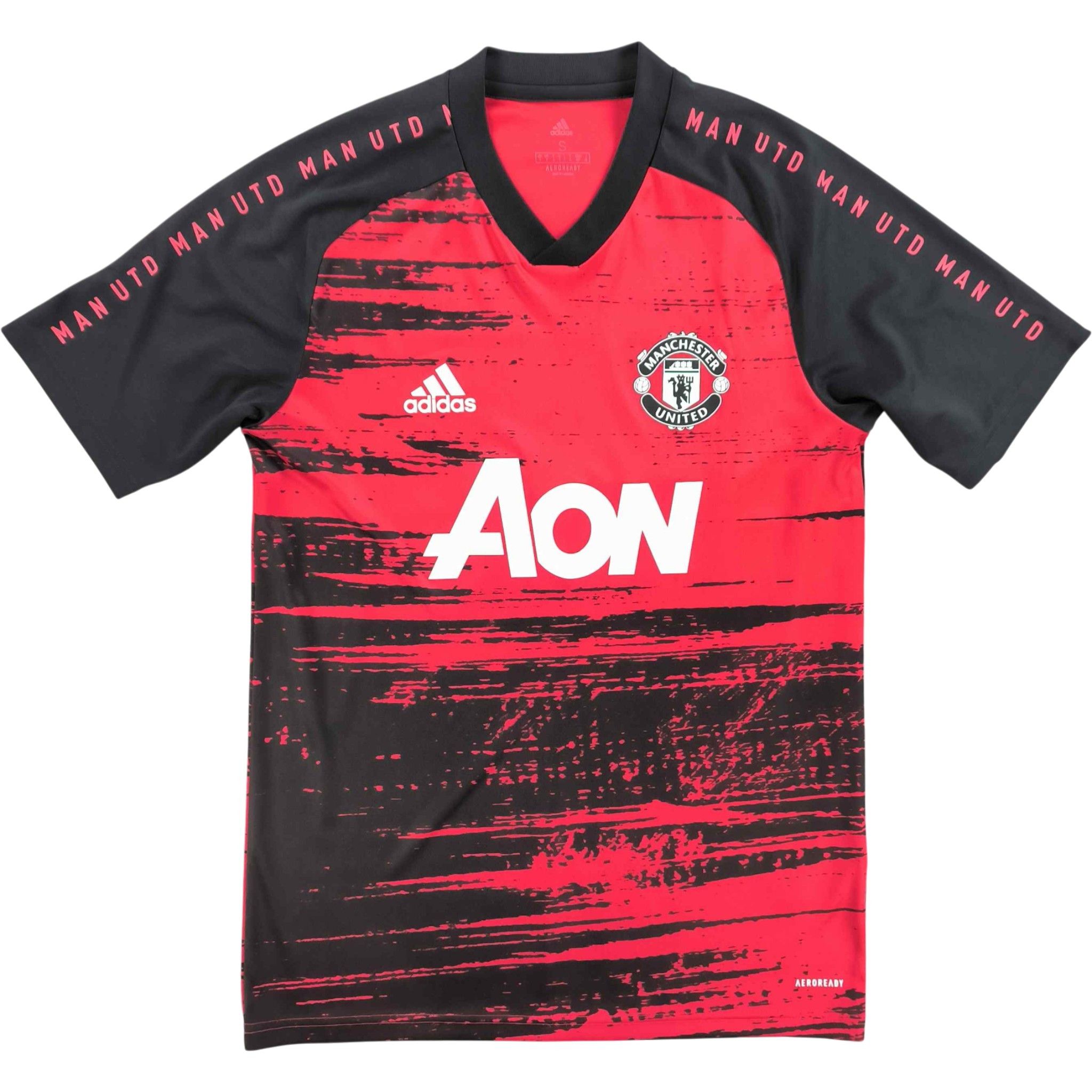 Adidas Manchester United 20-21 pre-match training football jersey S Size US S / EU 44-46 / 1 - 1 Thumbnail