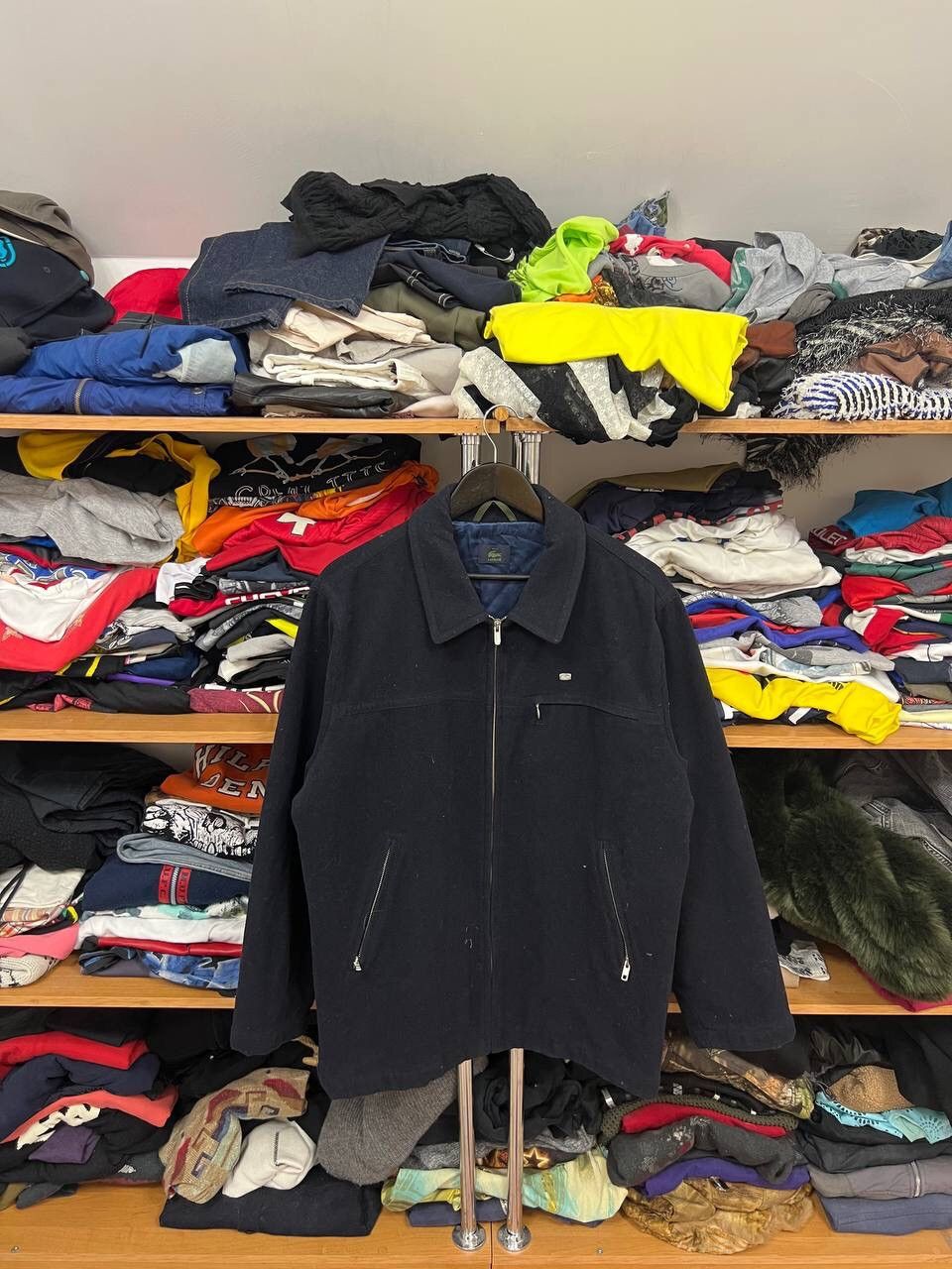 Lacoste × Vintage 00s Lacoste Vintage Y2K Retro Jacket Size US M / EU 48-50 / 2 - 1 Thumbnail